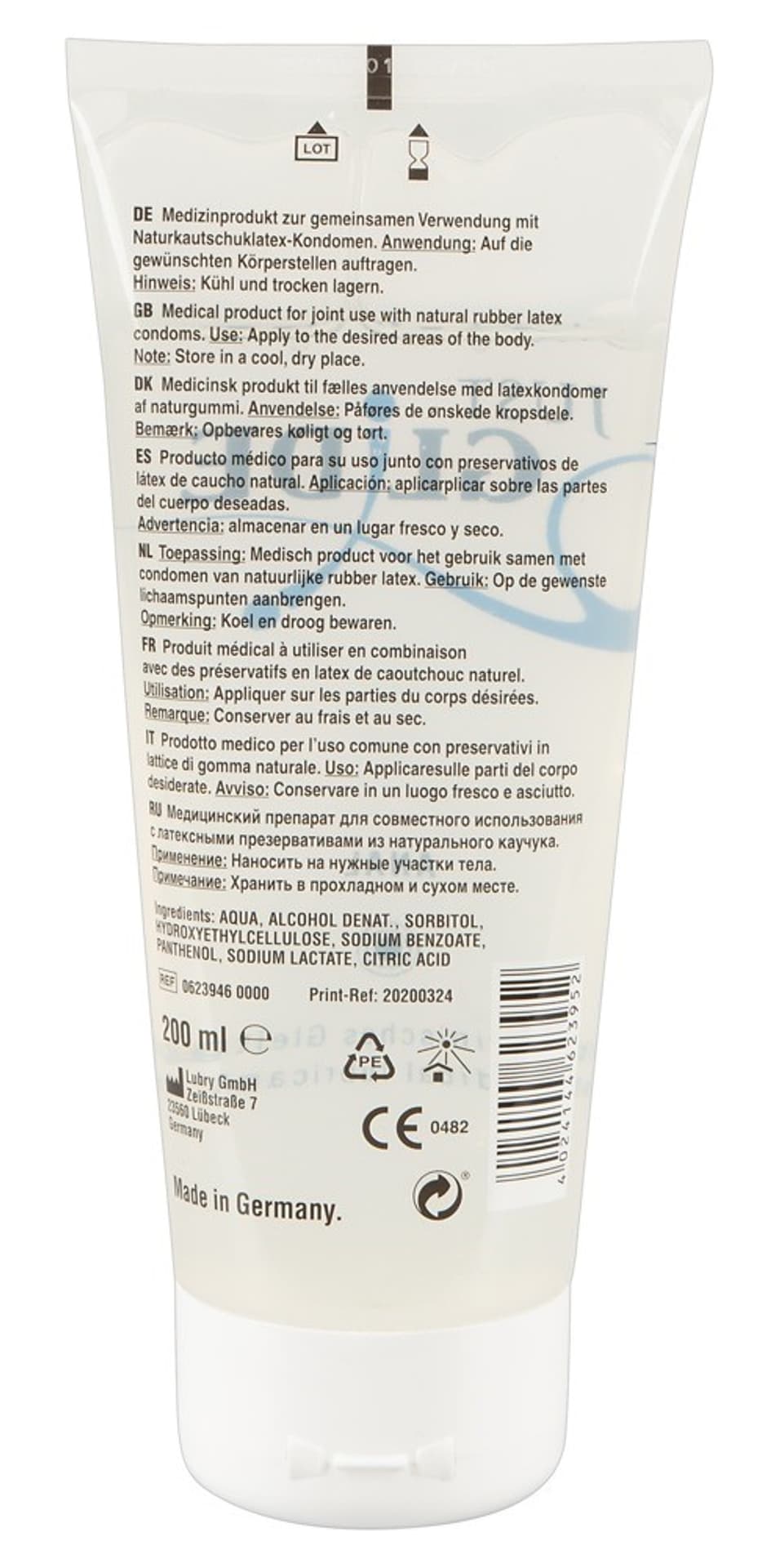 

Lubrykant analny 200 ml Just Glide