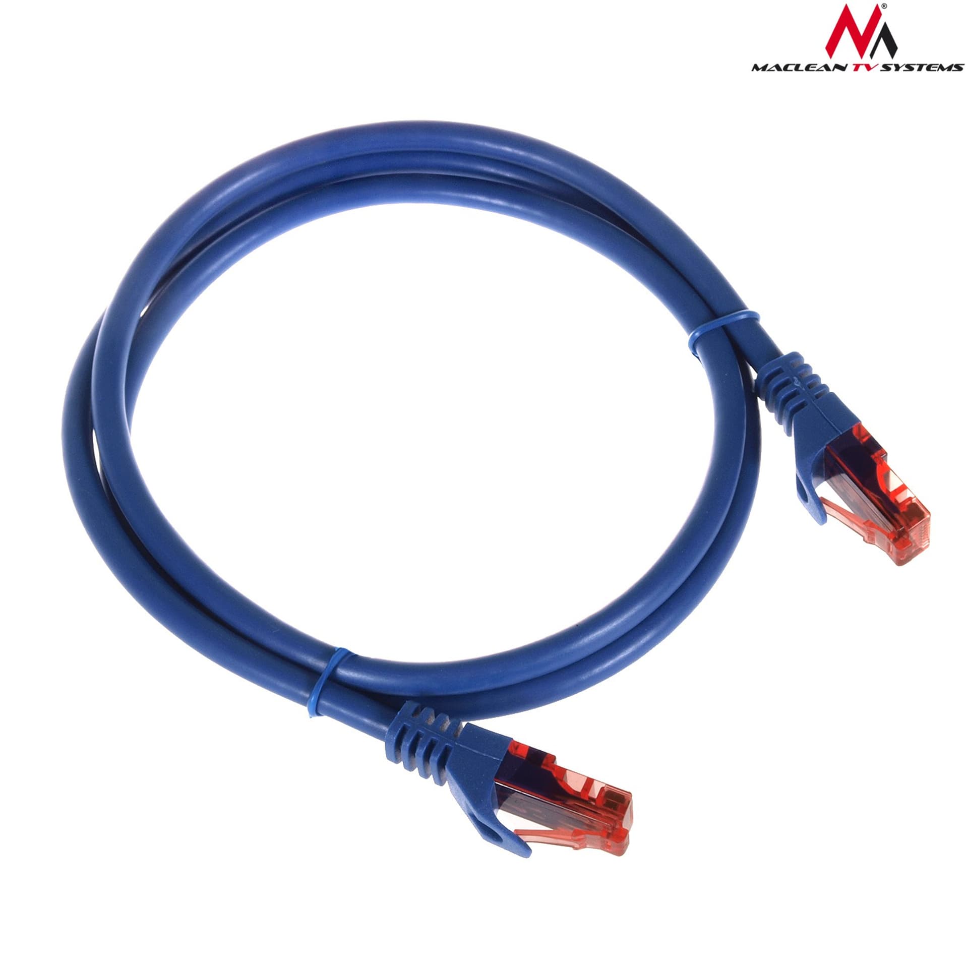 

MCTV-301 N 47262 Przewód kabel patchcord UTP cat6 wtyk-wtyk 1m niebieski