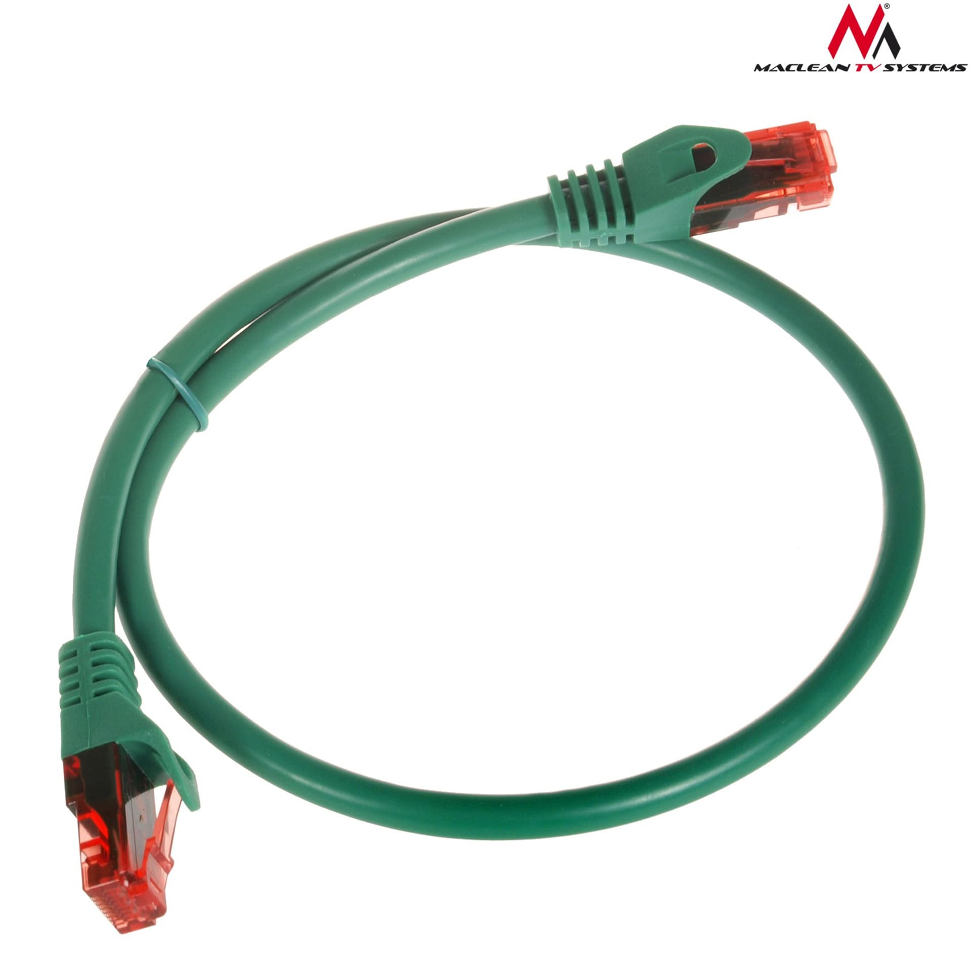 

MCTV-300 G 47261 Przewód kabel patchcord UTP cat6 wtyk-wtyk 0,5m zielony