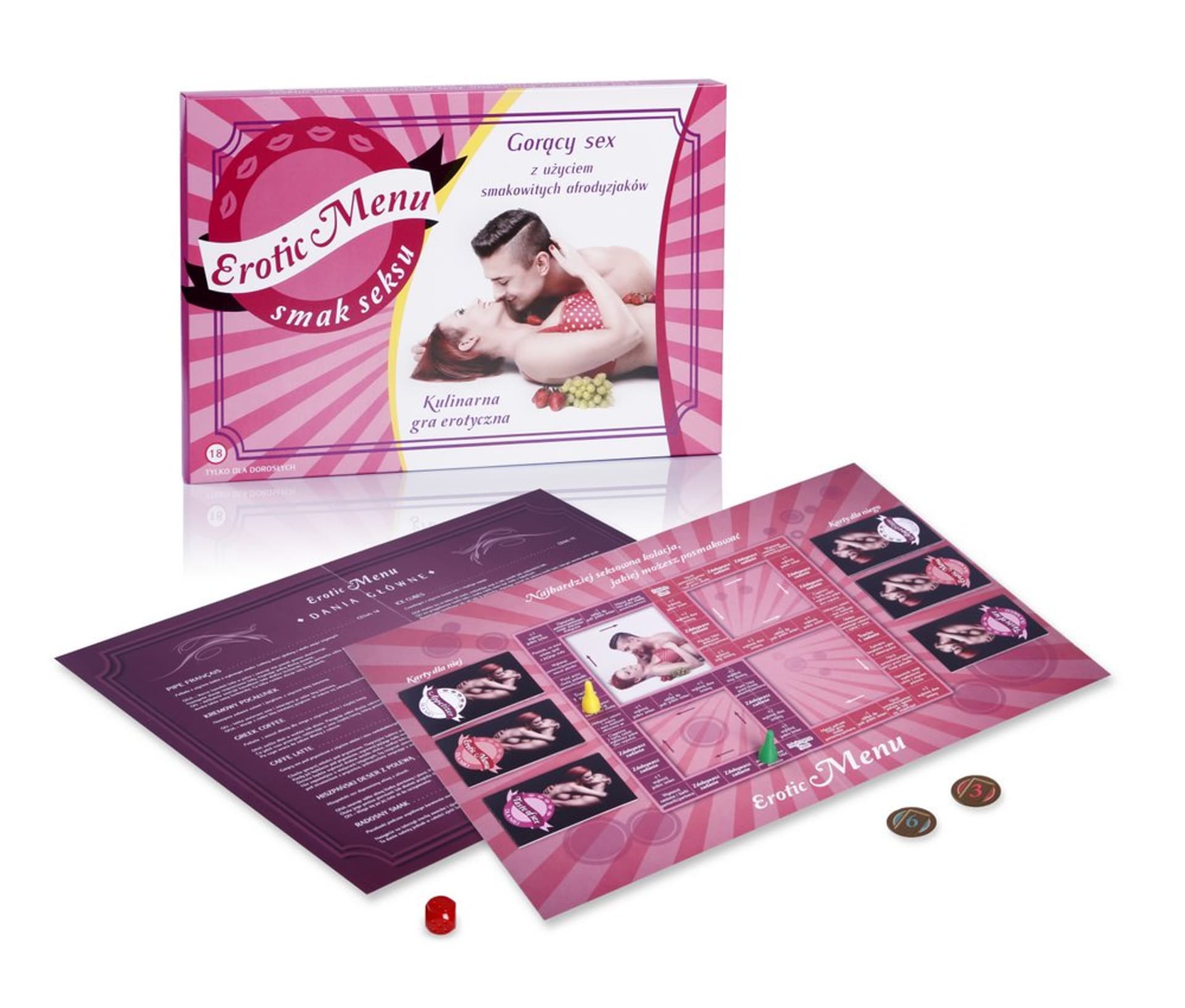 

Gra planszowa - Erotic menu - smak seksu