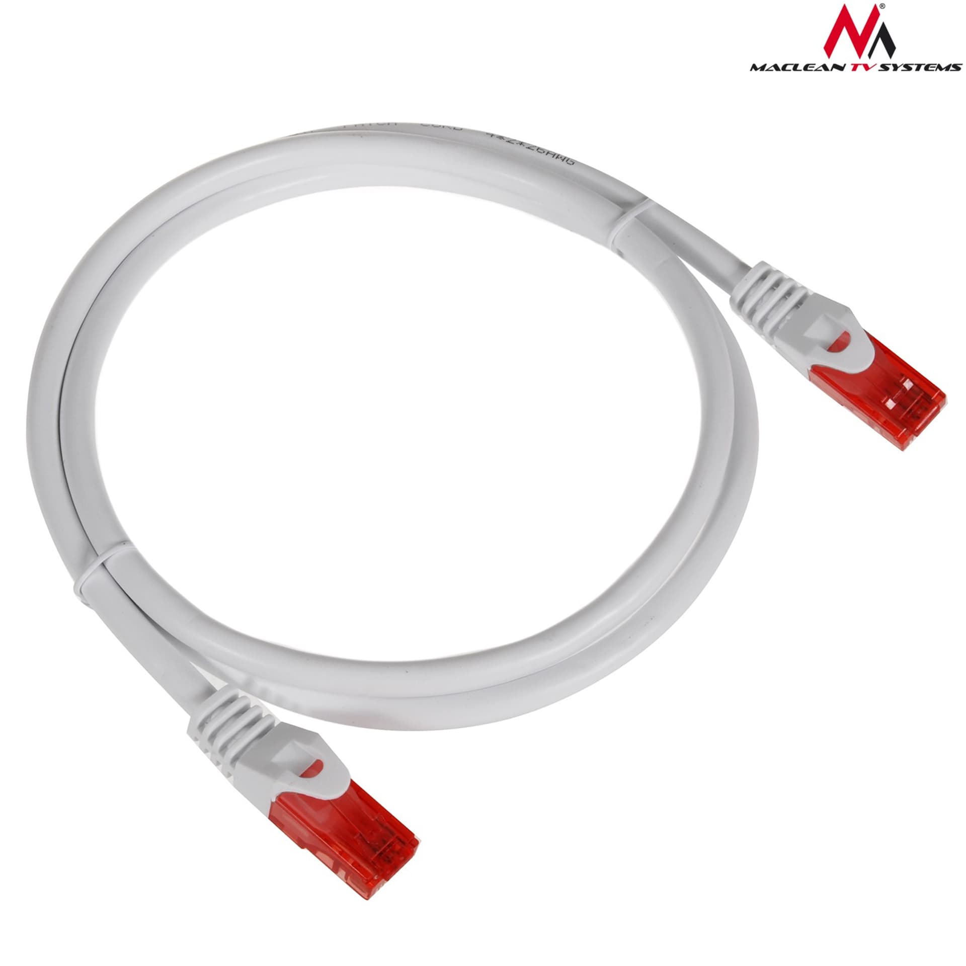 

MCTV-301 W 47265 Przewód kabel patchcord UTP cat6 wtyk-wtyk 1m biały