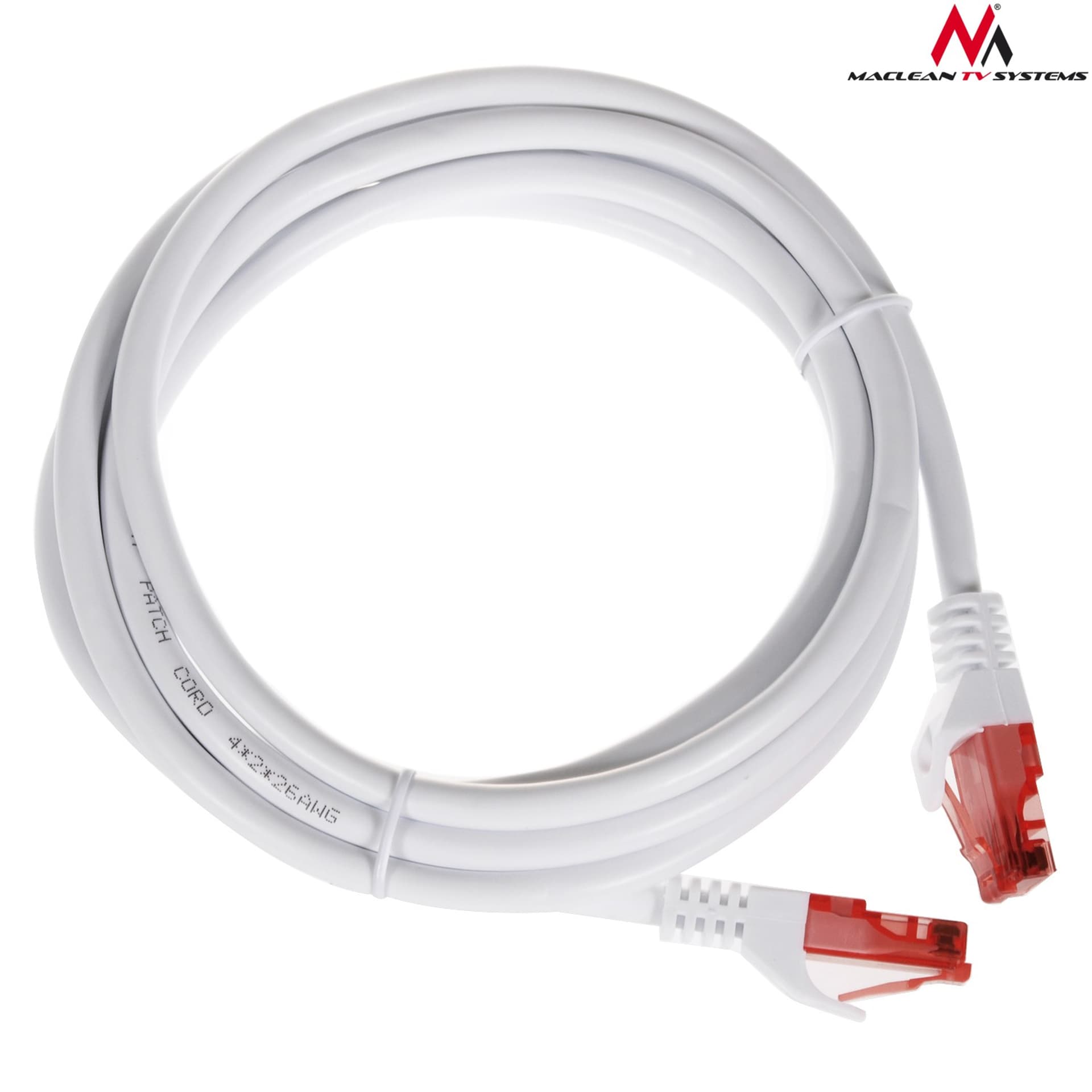 

MCTV-303 W 47278 Przewód kabel patchcord UTP cat6 wtyk-wtyk 3m biały
