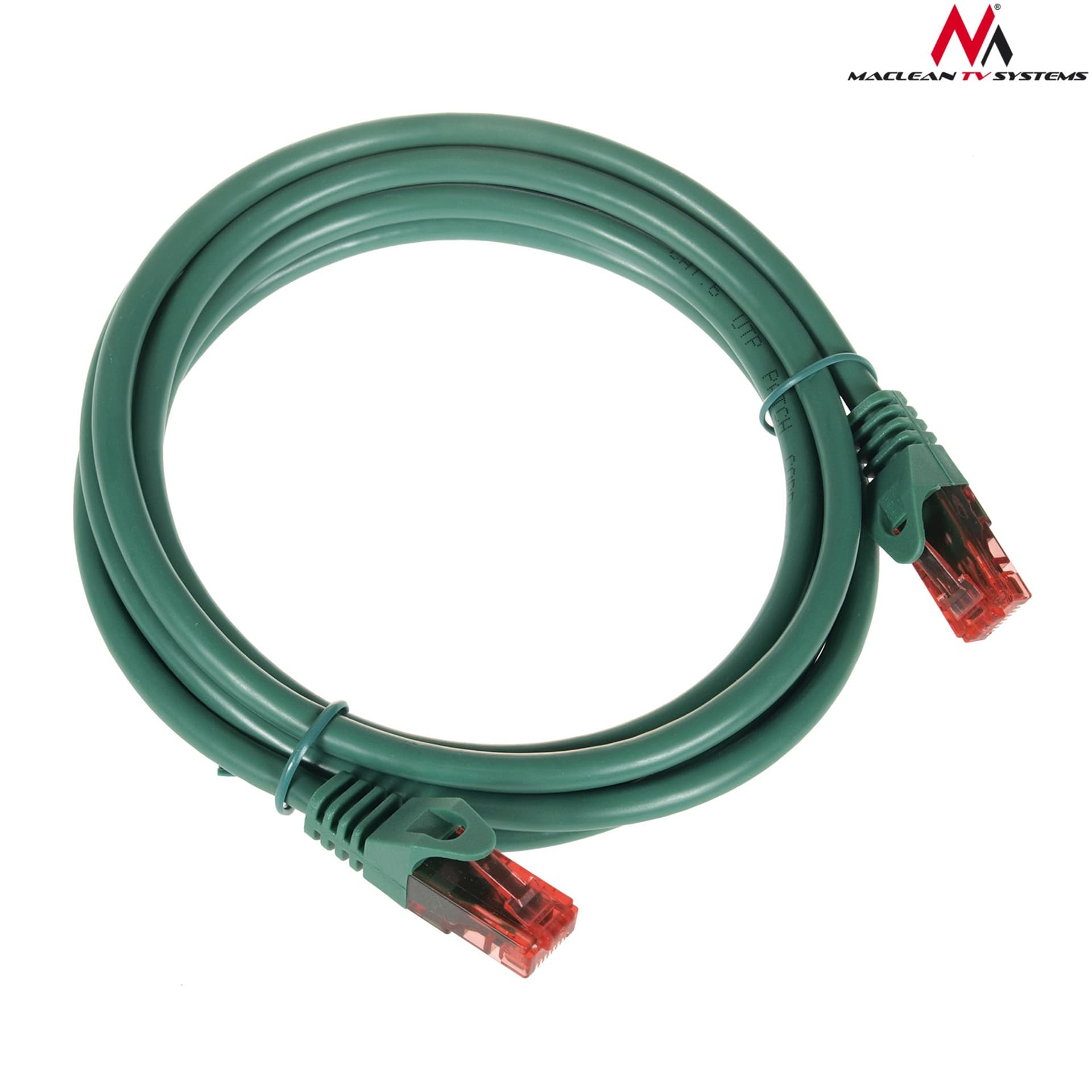 

MCTV-302 G 47275 Przewód kabel patchcord UTP cat6 wtyk-wtyk 2m zielony