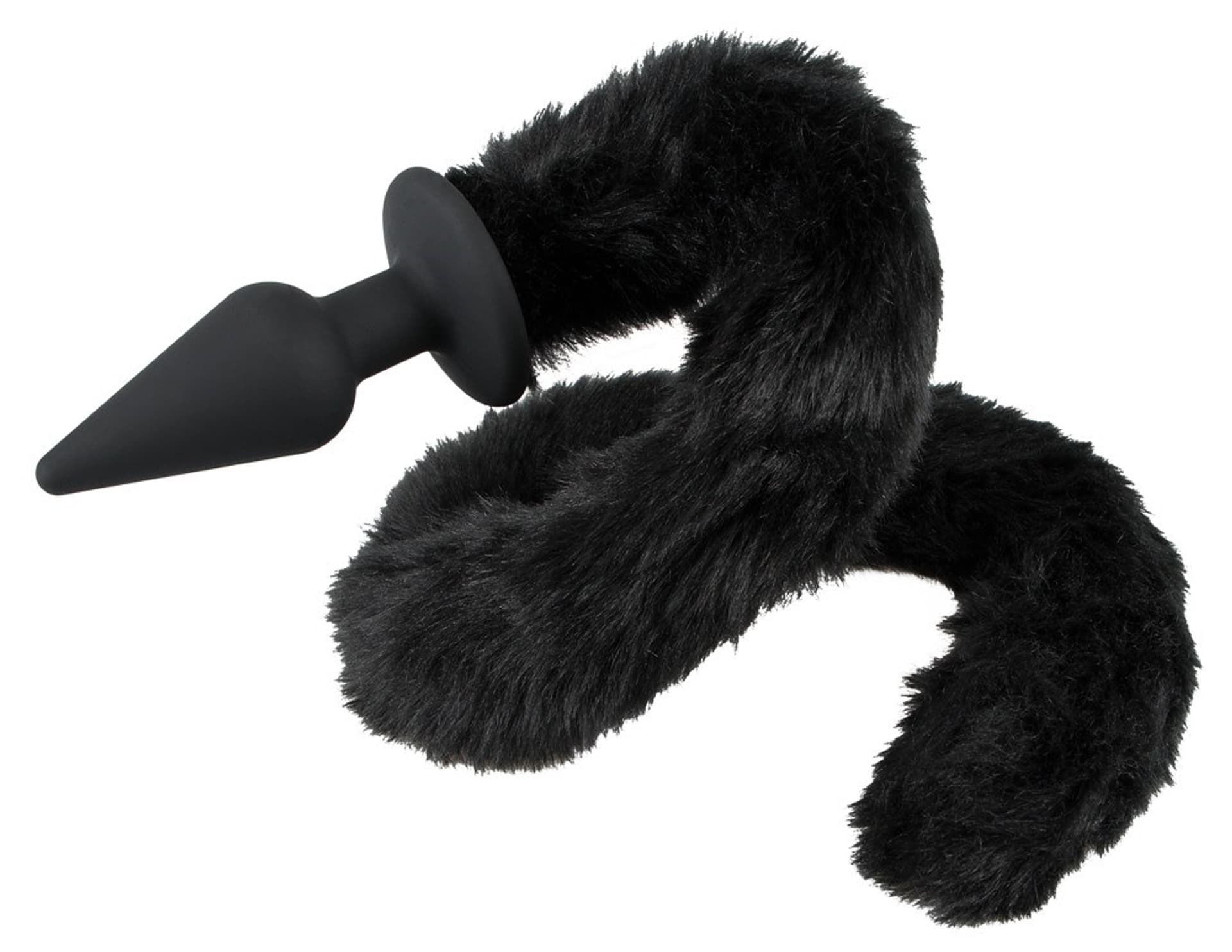 

Korek analny silikonowy z kocim ogonem 11 cm Bad Kitty