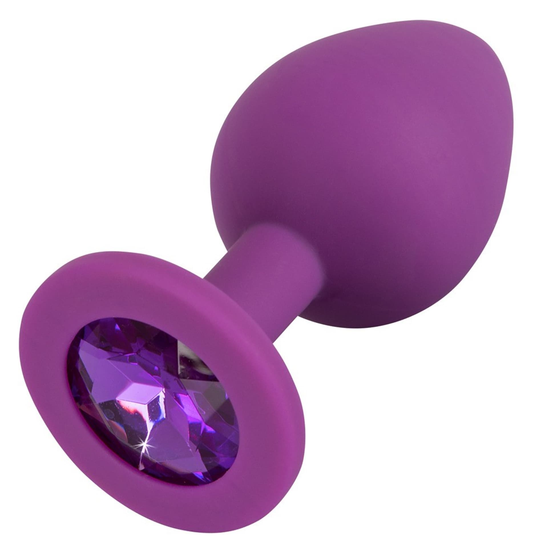 

Korek analny silikonowy Joy Jewel fioletowy 8 cm