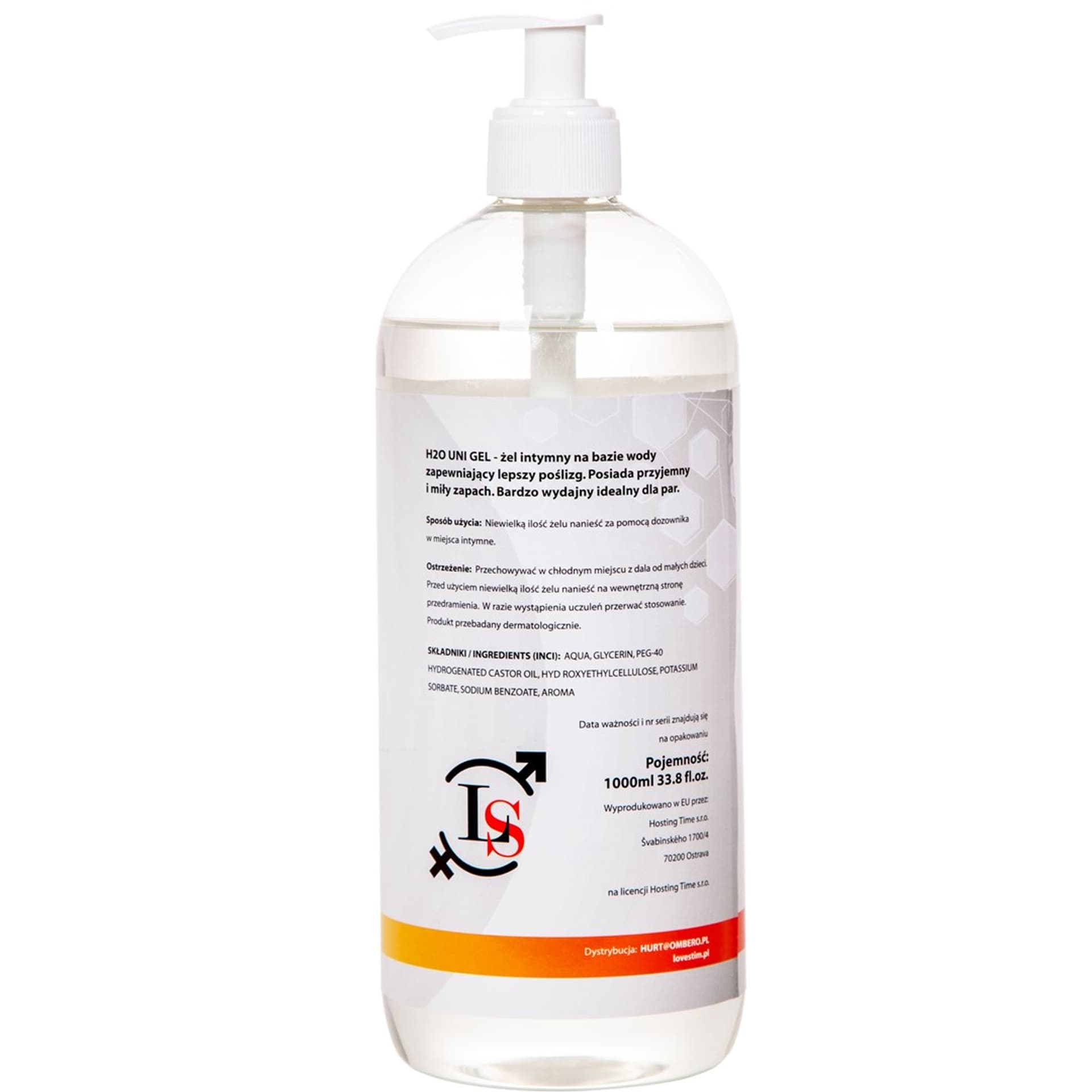 

Lubrykant uniwersalny H2O UNI 1000ml LoveStim