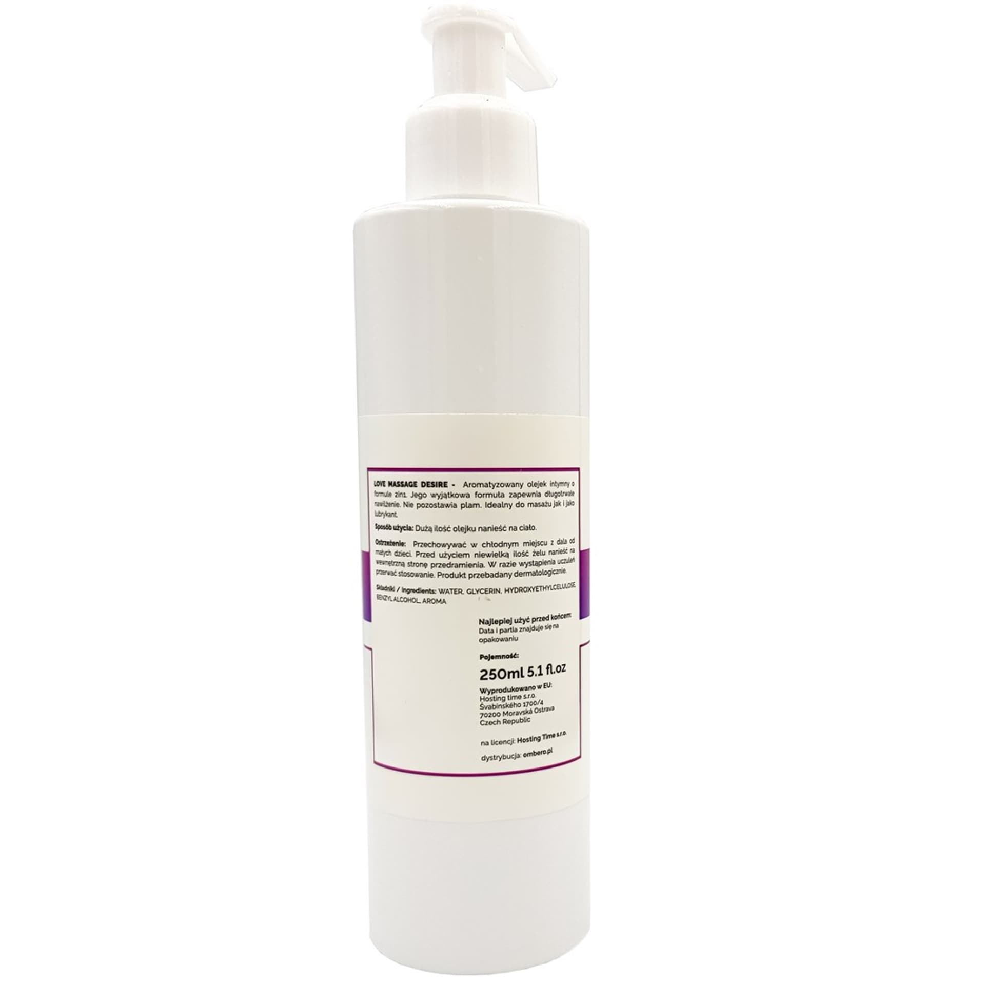 

Olejek do masażu i lubrykant Desire zapach 250ml LoveStim