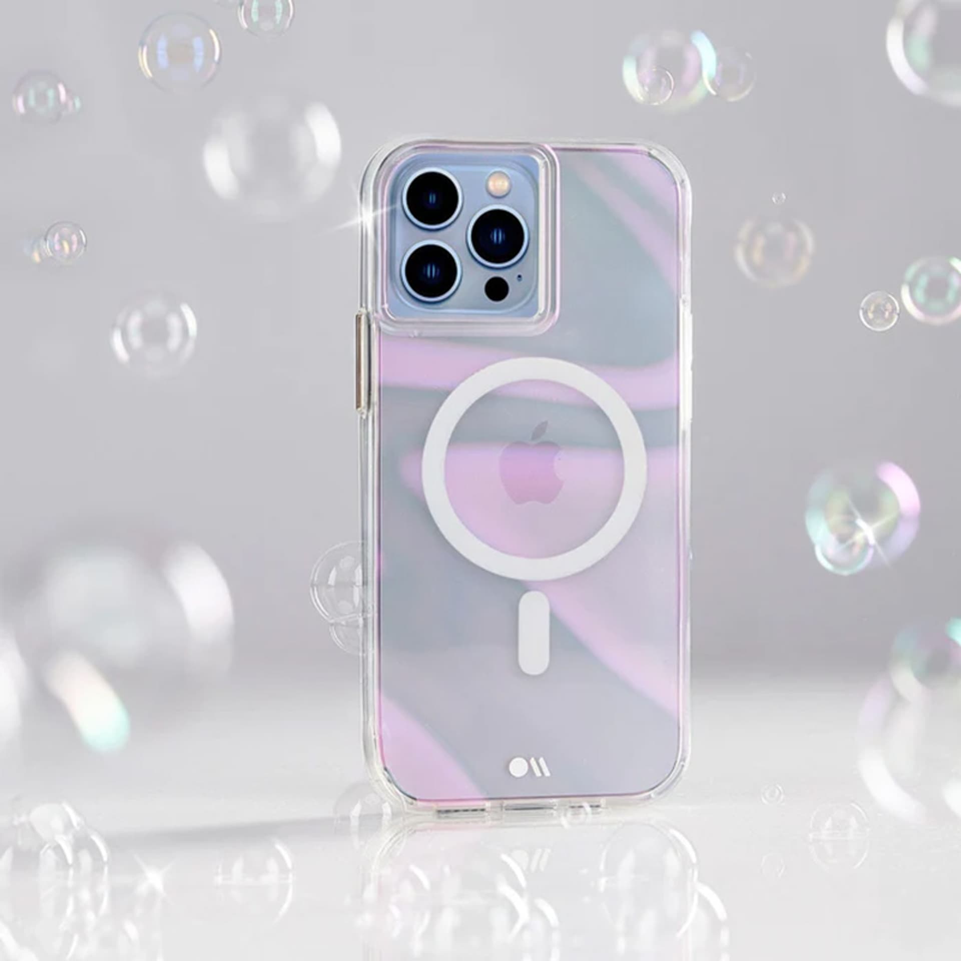 

Case-Mate Soap Bubble MagSafe - Etui iPhone 13 Pro Max (Iridescent)