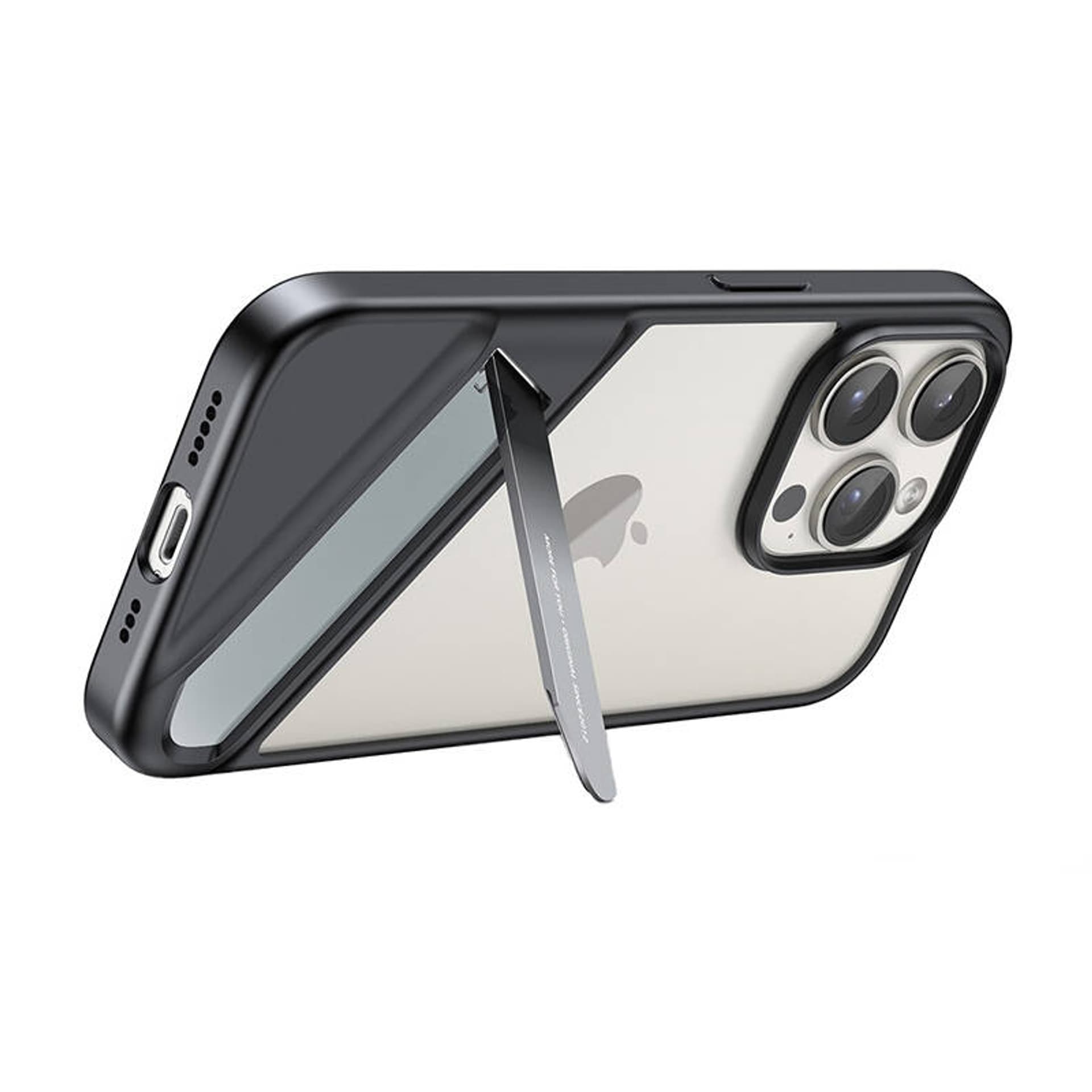 

Etui ze stojakiem UGREEN LP737 iPhone 15 (Czarny)