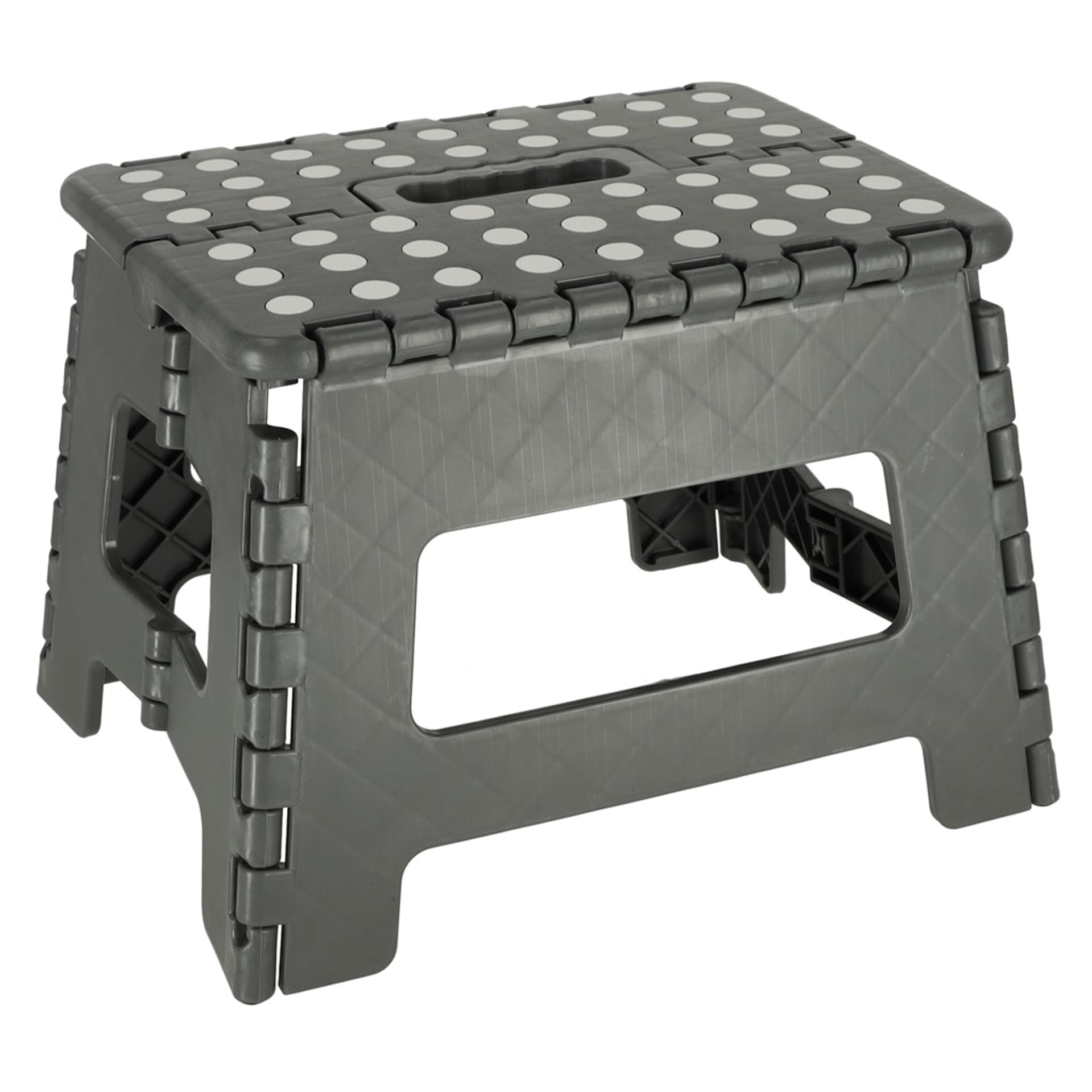 

Stołek taboret składany antypoślizgowy 22cm ciemny szary