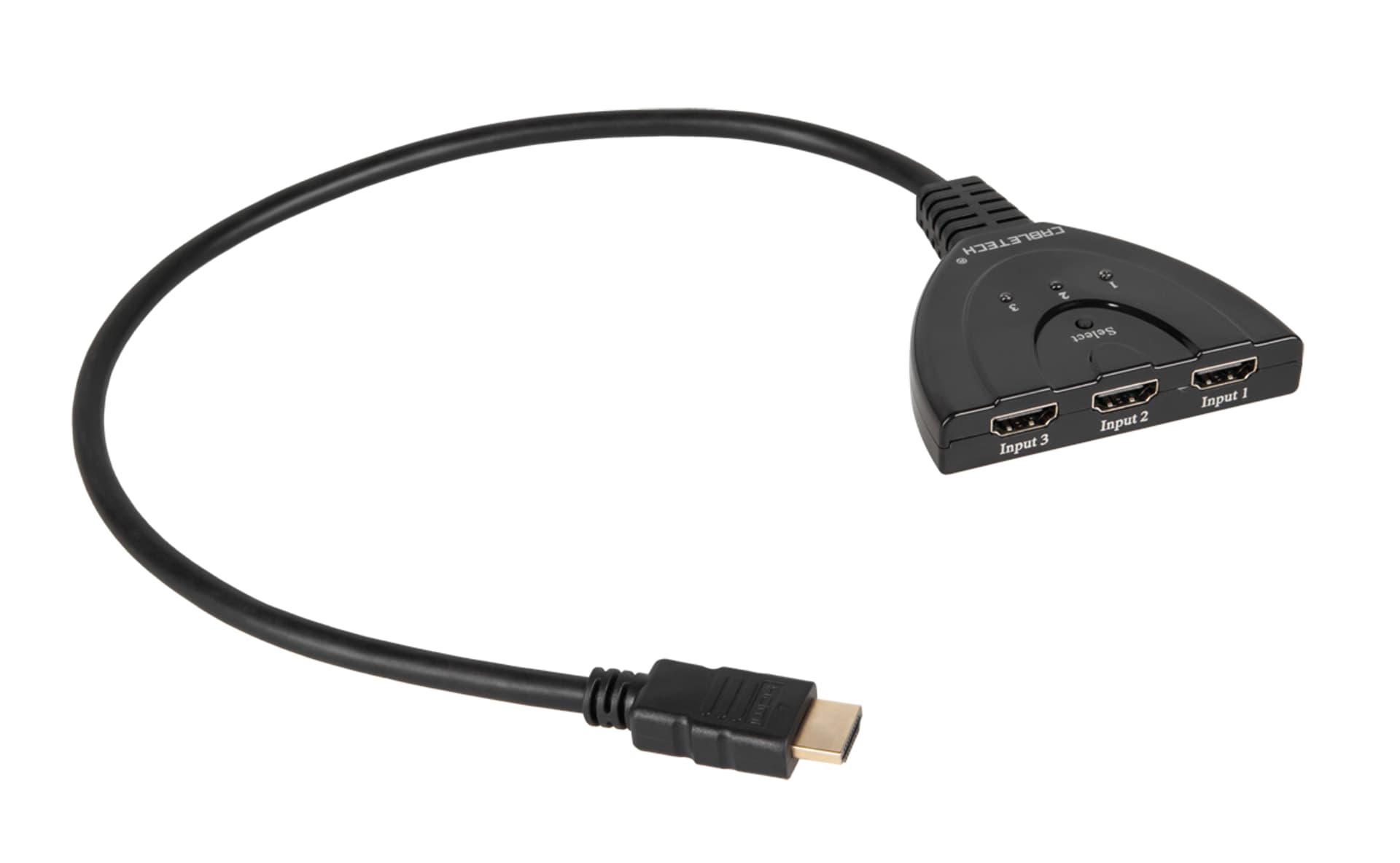 

Złącze switch HDMI na kablu 1 wyj./3 wej. (1LL)