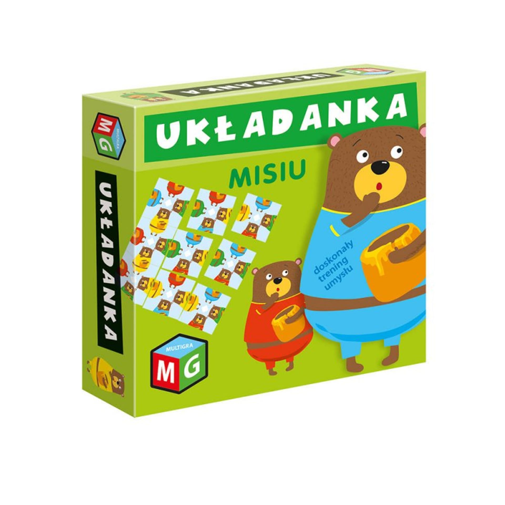 

Układanka łamigłówka misiu