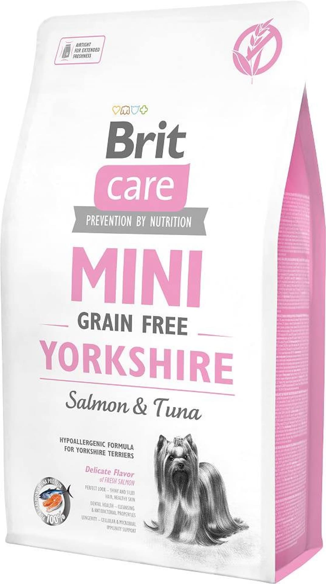 

Brit Care Adult Mini Grain Free Yorkshire - sucha karma dla psa - 2 kg