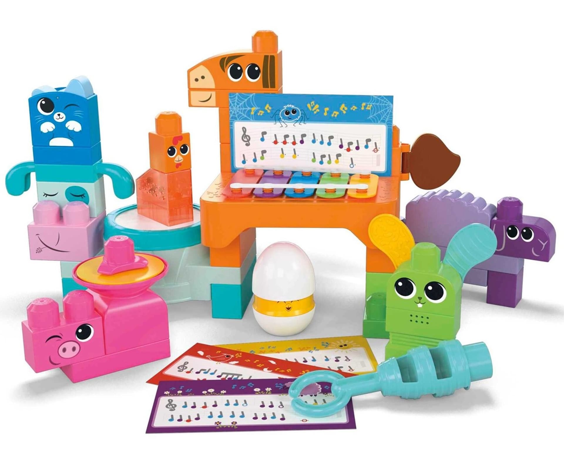 

Mega Bloks Muzykalne zwierzątka z farmy HPB46