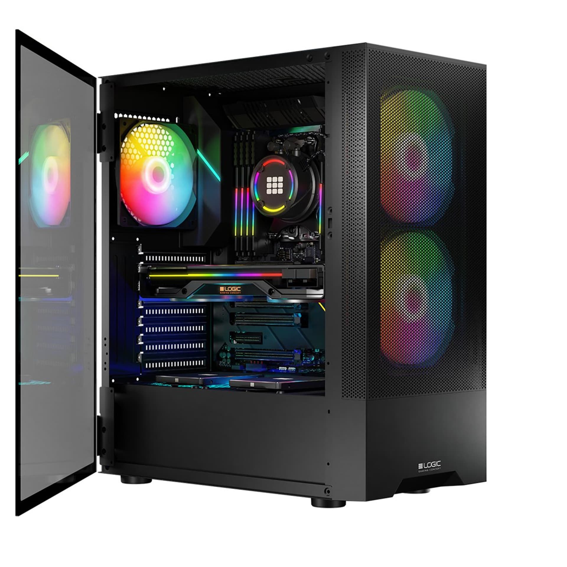 

LOGIC OBUDOWA ARYA ARGB MIDI USB 3.0 BLACK