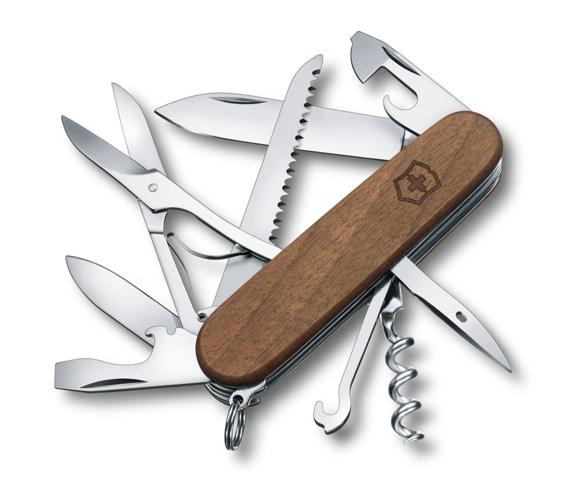 

Scyzoryk Victorinox Huntsman, 15 f, 91mm, drewno