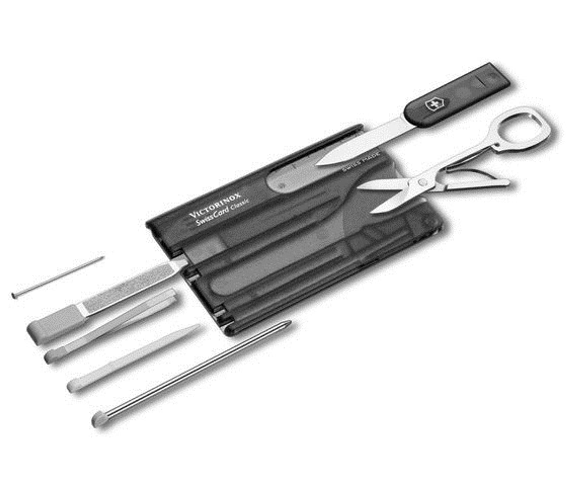 

Zestaw Victorinox Karta SwissCard Lite, transparentna czarna