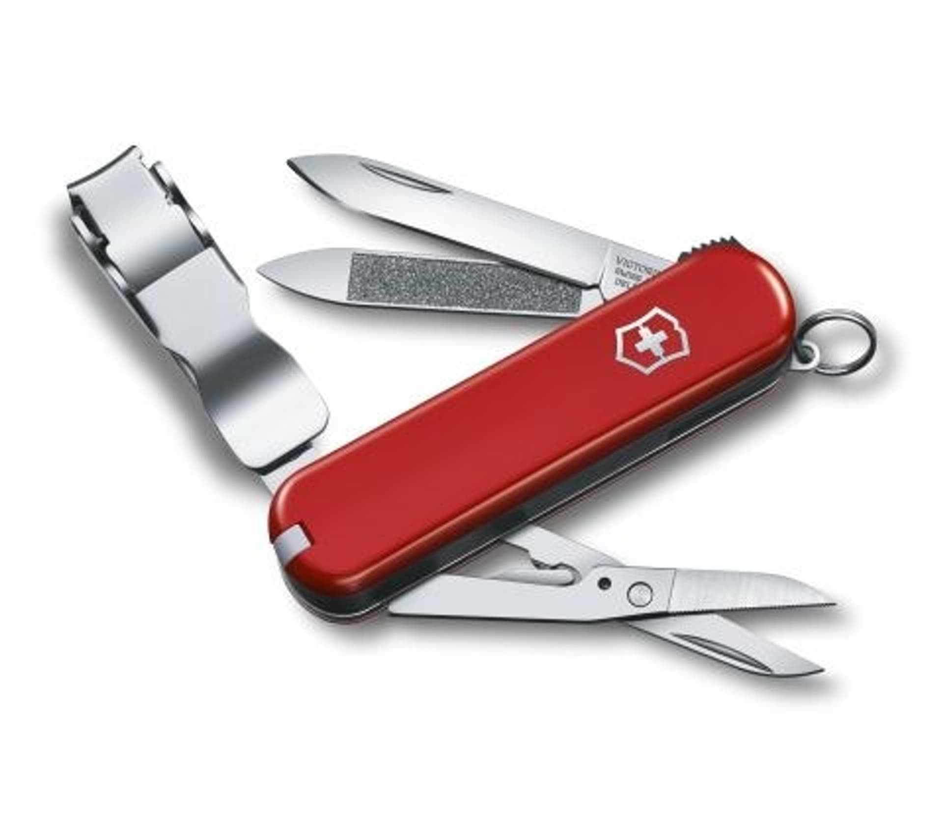 

Scyzoryk Victorinox NailClip 580, 8 f, 65mm, czerwony