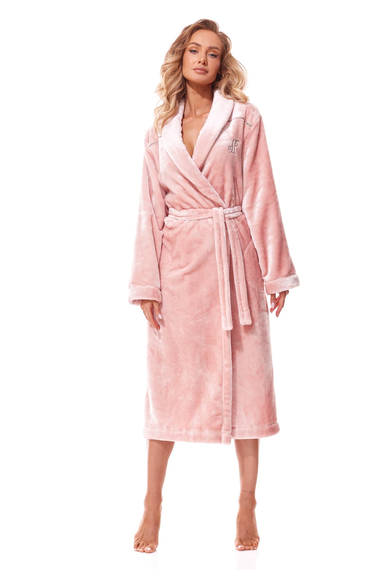 

Szlafrok Lux Long 2312 Peach (Rozmiar L)