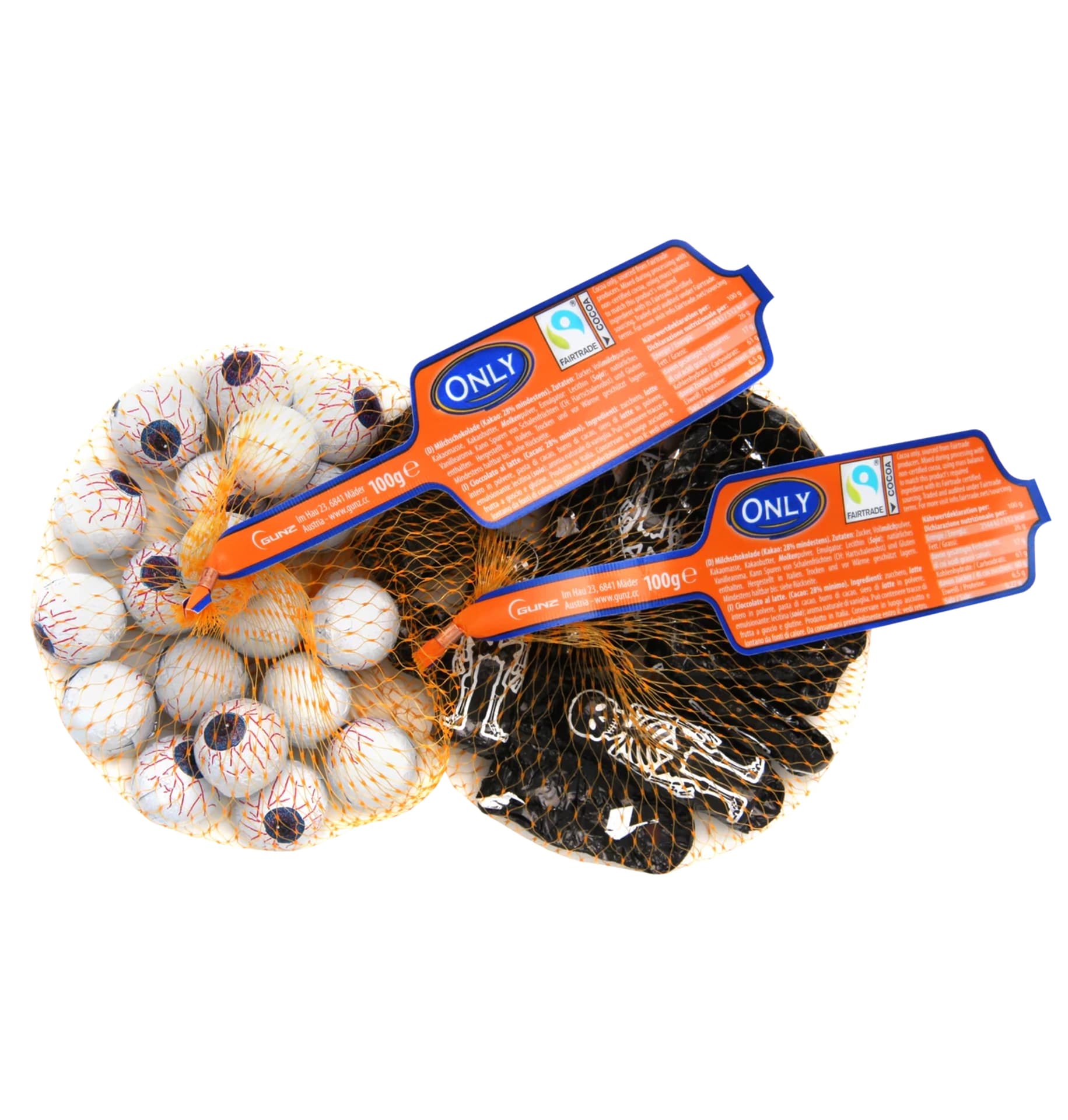 

Only Szkielety i Oczy Czekoladki Halloween 100 g