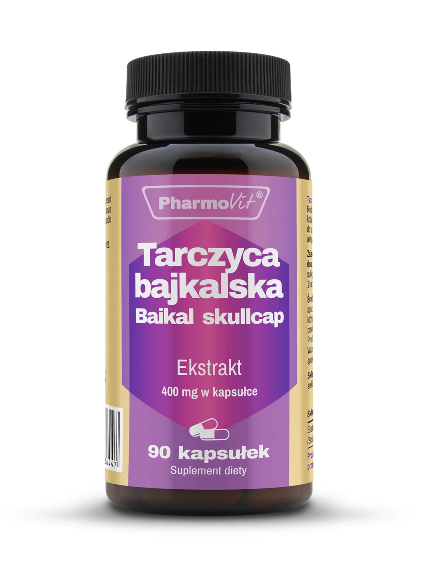 

Tarczyca bajkalska 400 mg PharmoVit