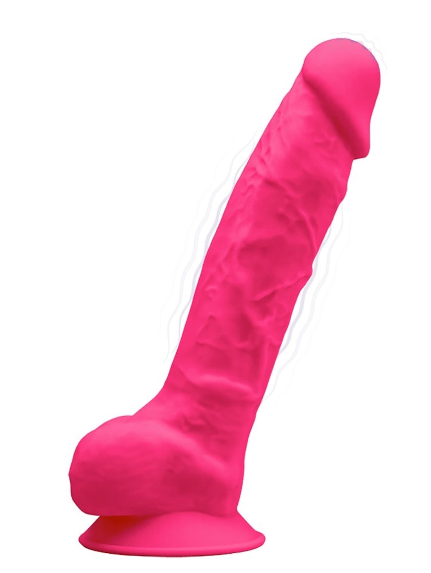 

Wibrator Silexd z przyssawką różowy 20cm