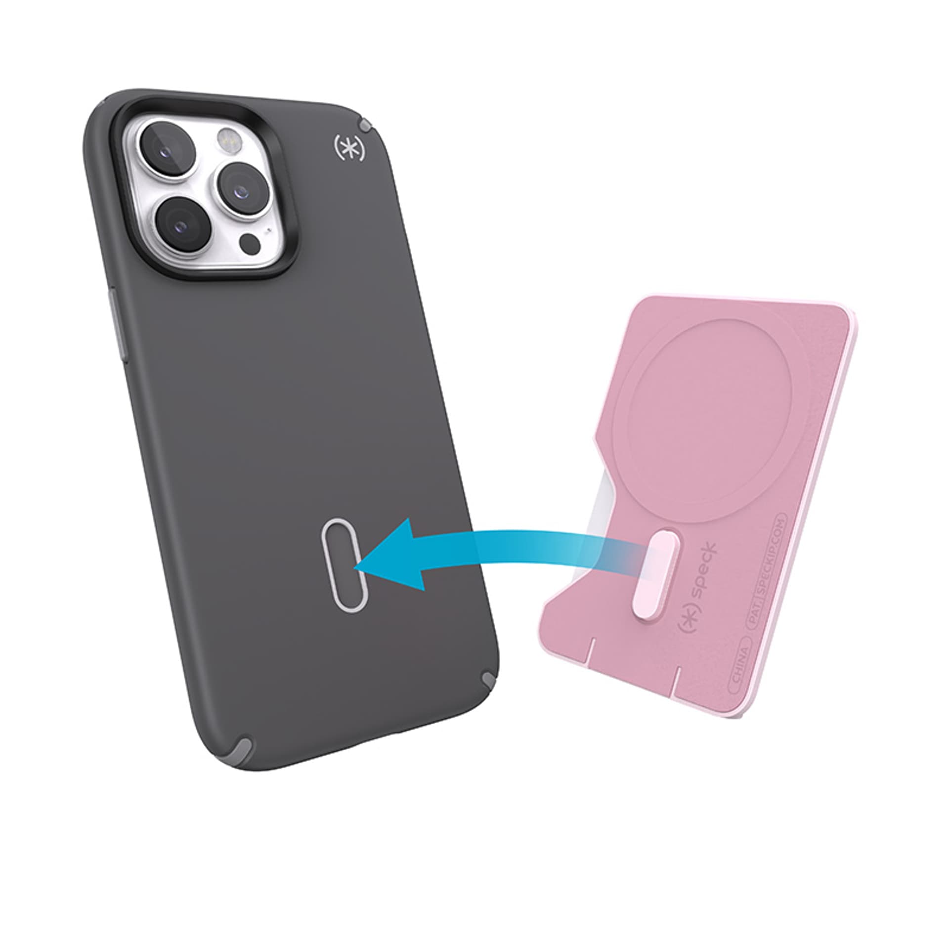 

Speck ClickLock Wallet For MagSafe - Magnetyczny portfel MagSafe (Nimbus Pink)