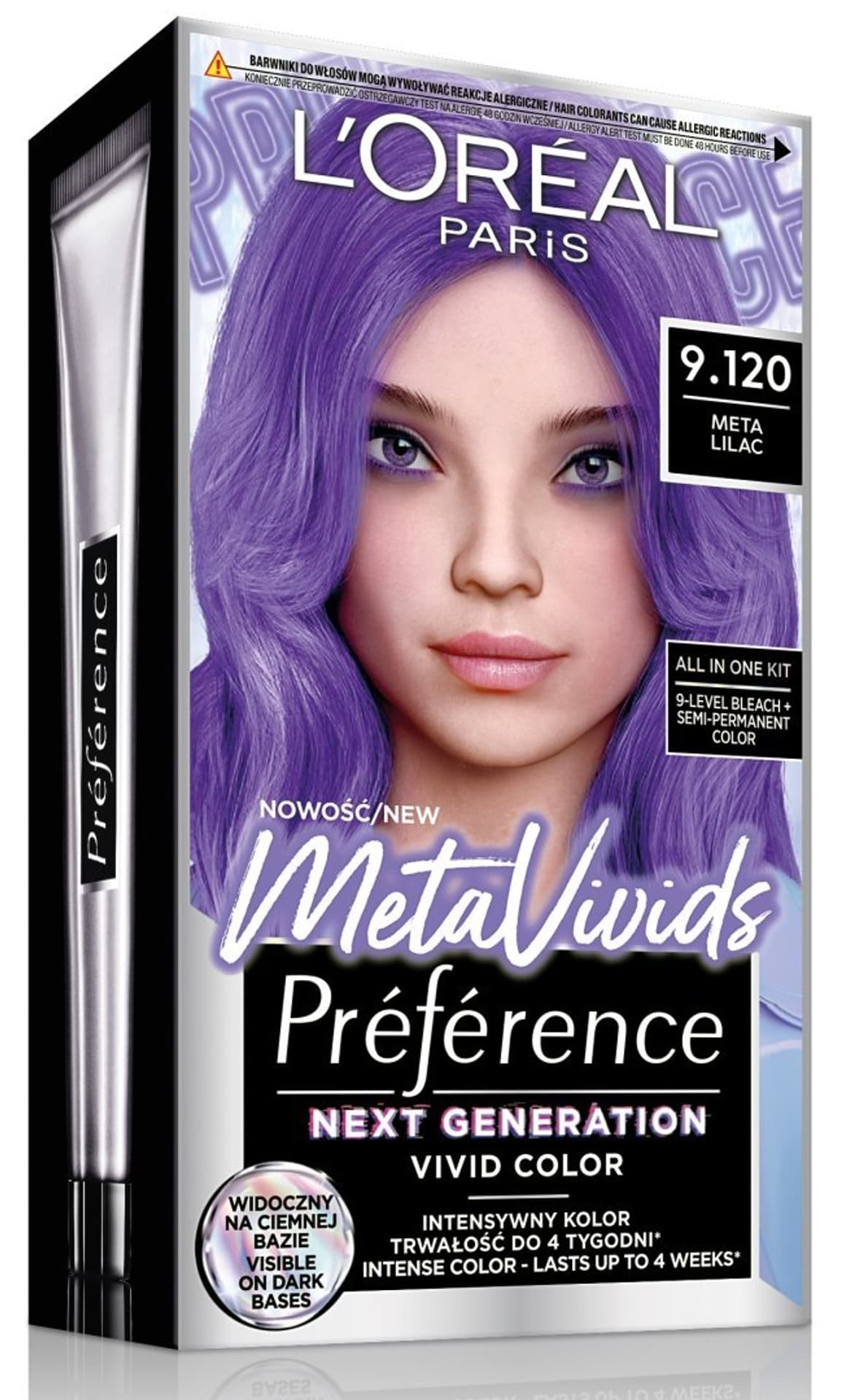 

LOR PREFERENCE METAVIVIDS 9.120 LILAC
