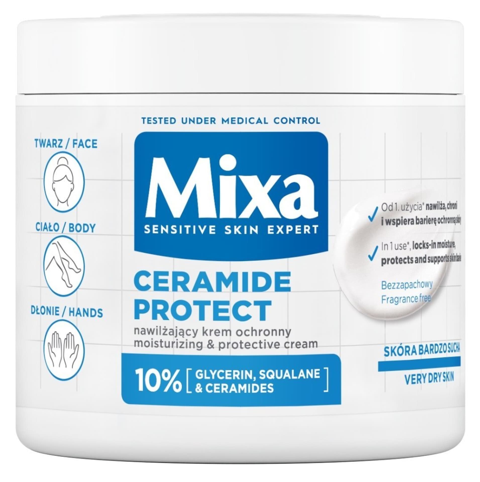 

MIXA KREM Ceramide nawilżający d/twarzy i ciała