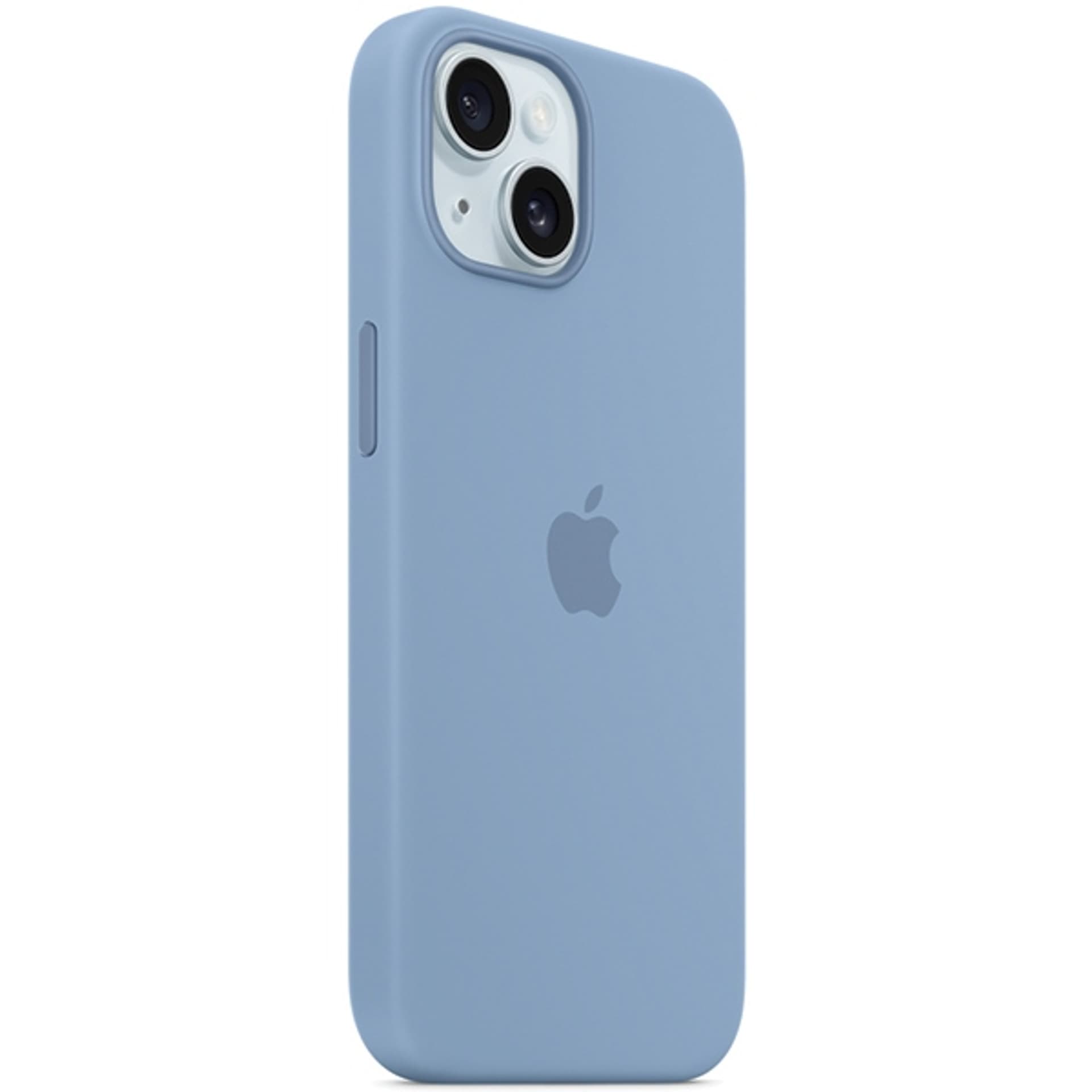 

Etui Apple MT0Y3ZM/A iPhone 15 6.1" MagSafe zimowy błękit/winter blue Silicone Case