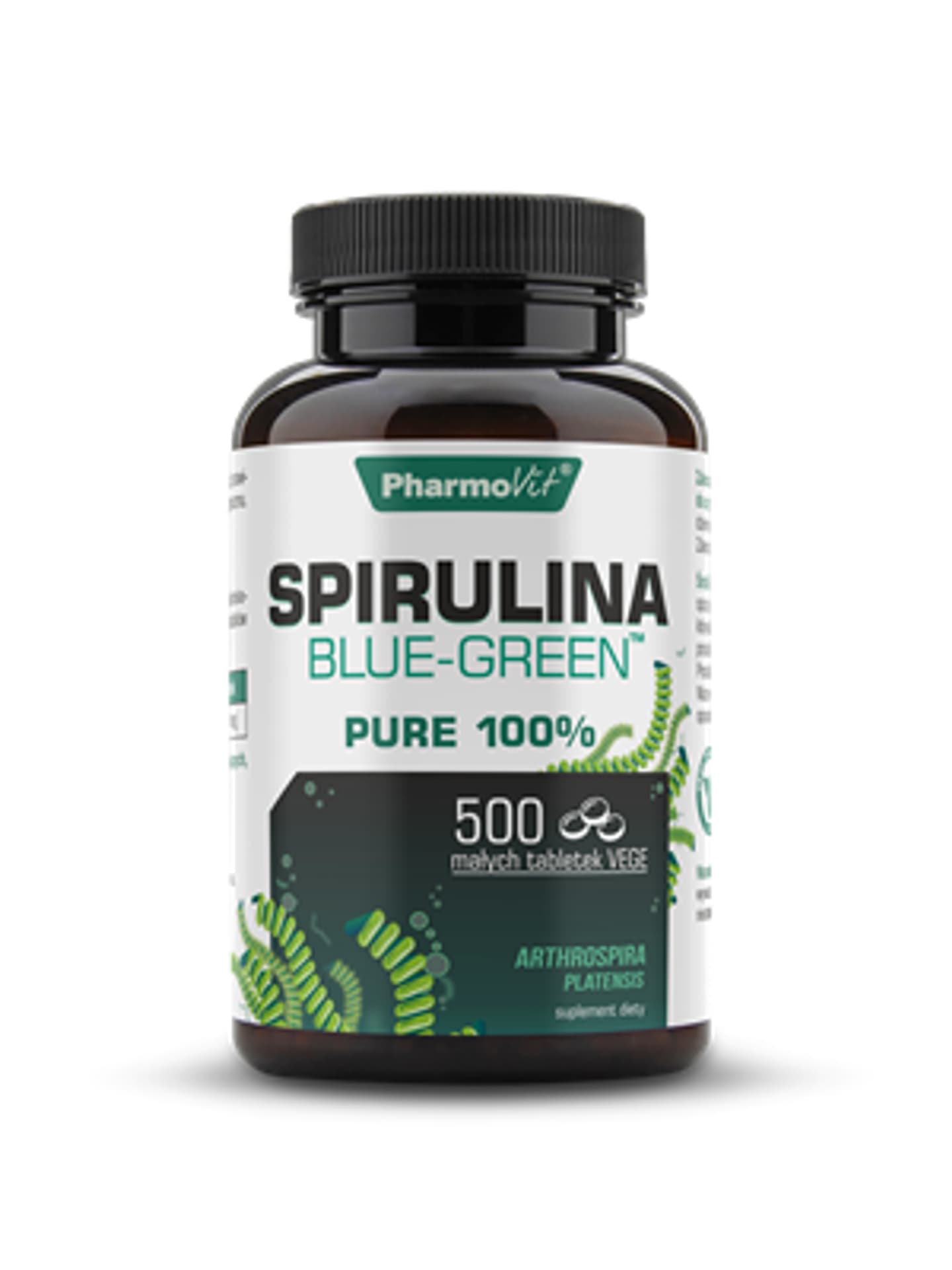 

Spirulina Blue-Green 500 kapsułek PharmoVit