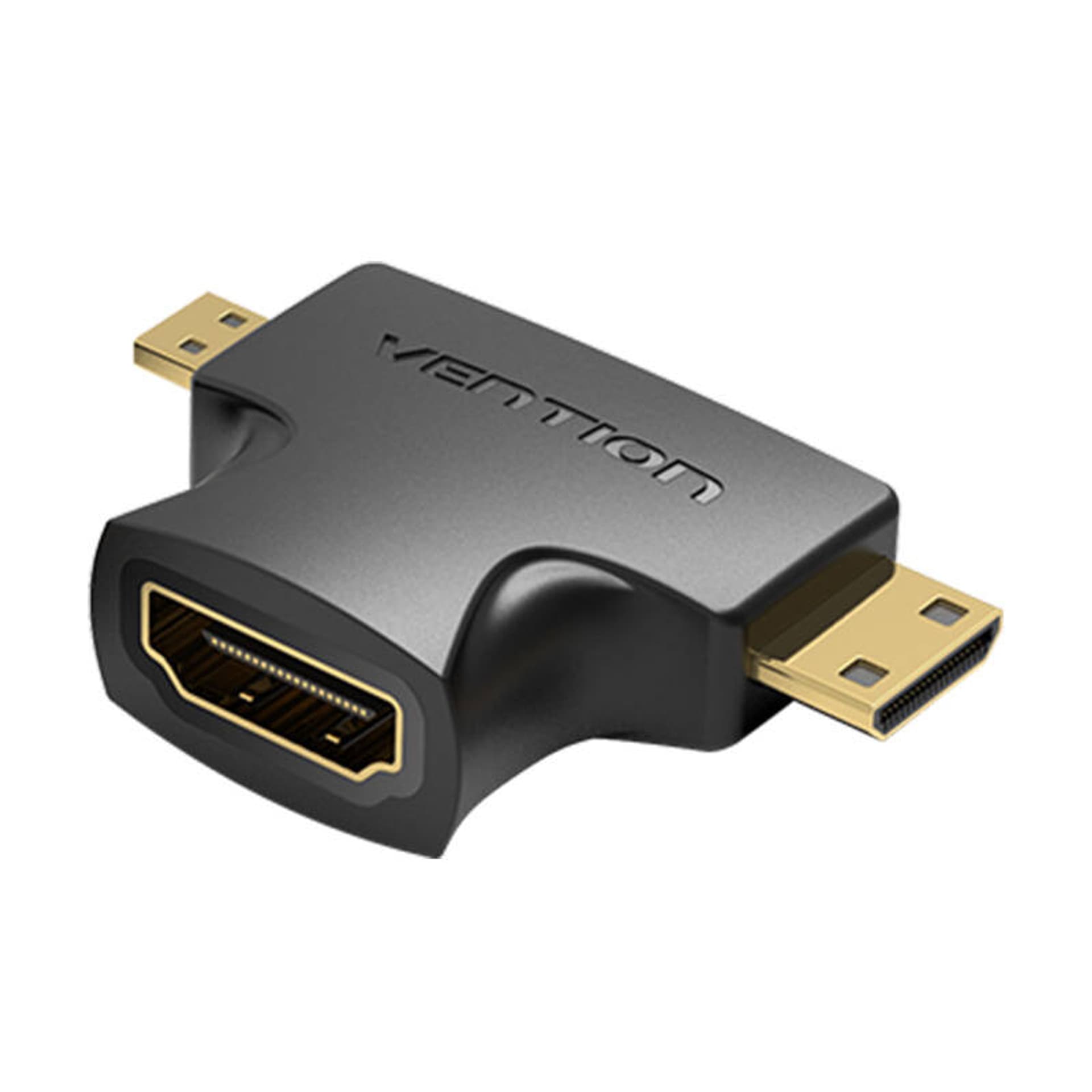 

Adapter 2w1 HDMI - Micro/Mini HDMI Vention AGFB0 (czarny)