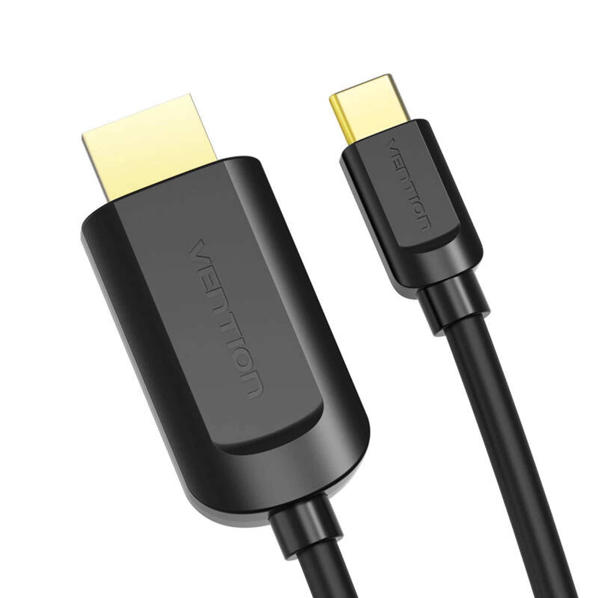 

Kabel USB-C do HDMI Vention, CGUBG, 1,5m (czarny)