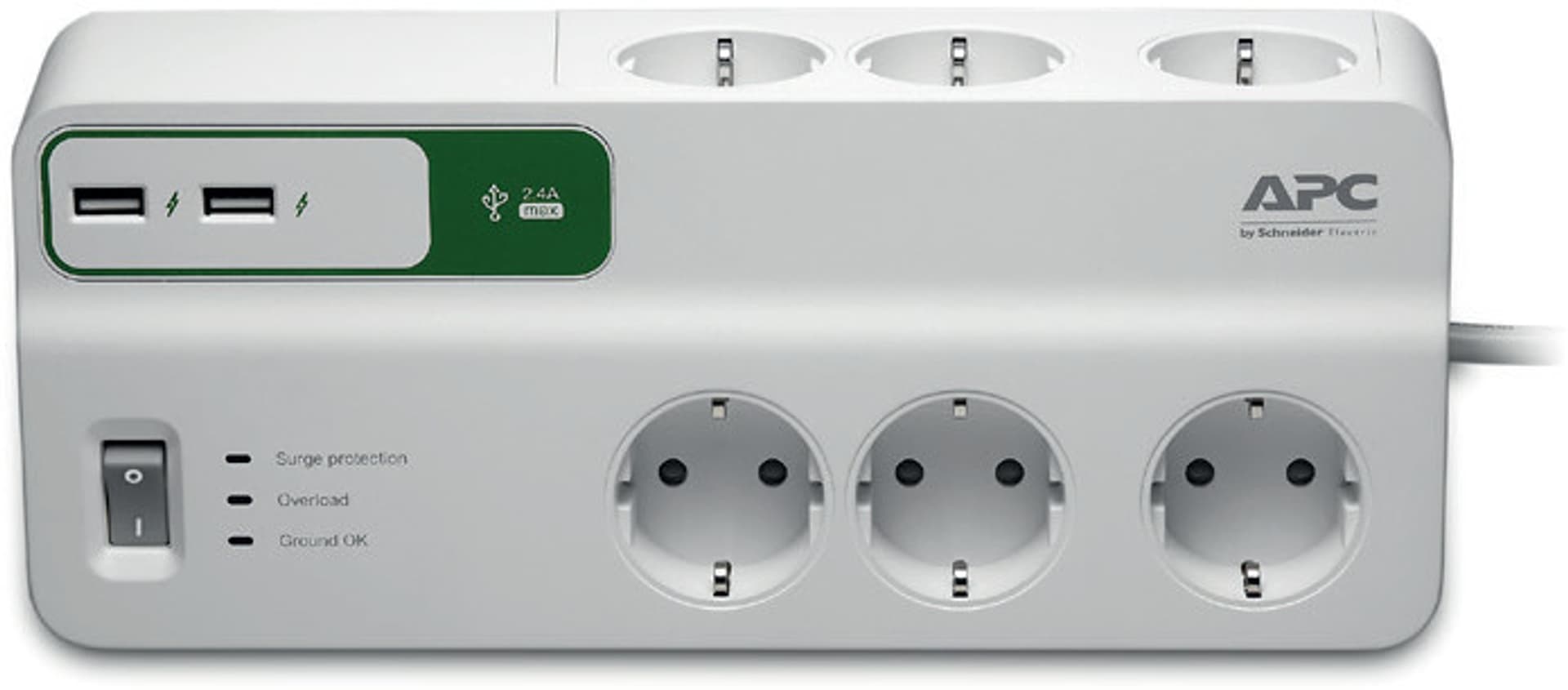 

Listwa zasilająca APC Essential SurgeArrest PM6U-GR PM6U-GR