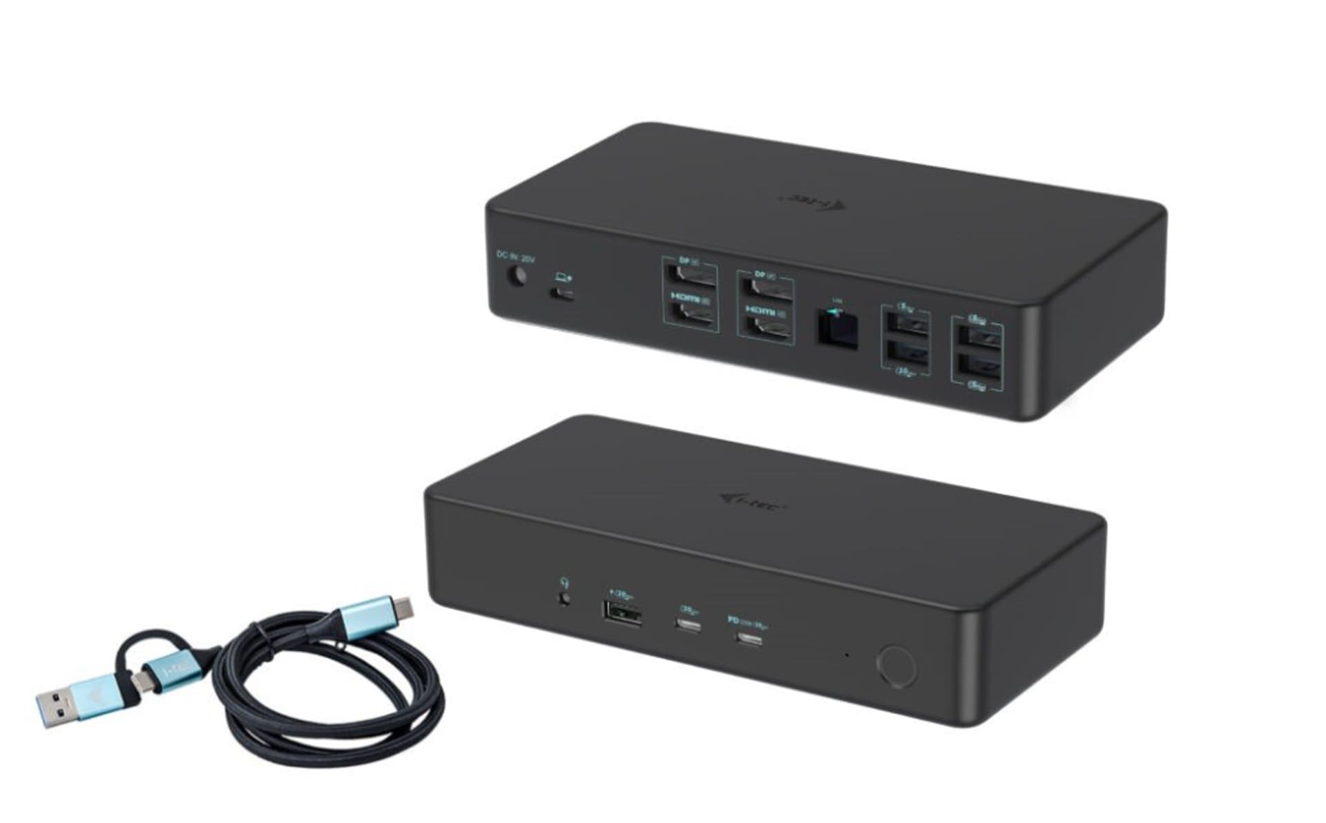 

I-TEC CADUAL4KDOCKPD2 Czarny Thunderbolt 3