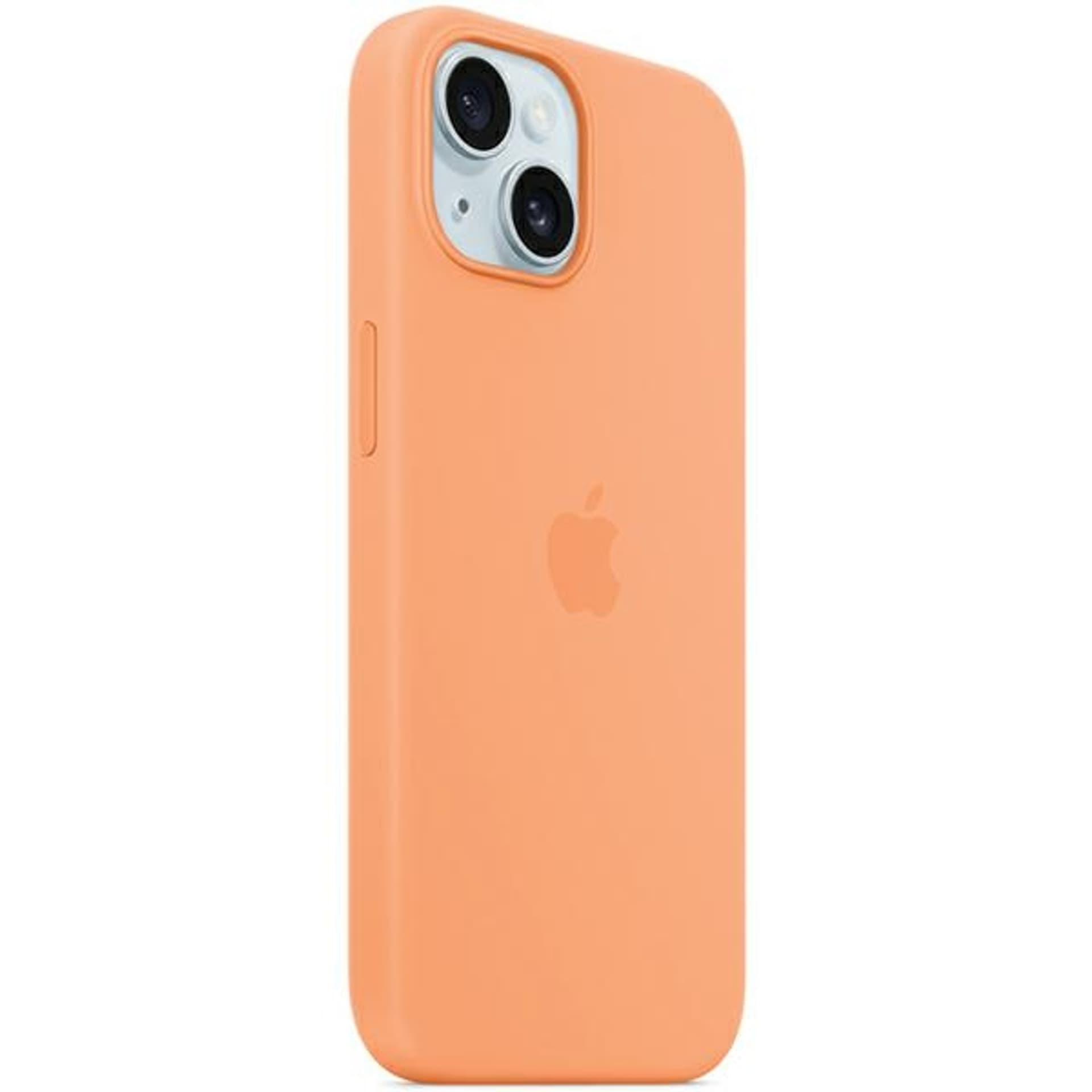 

Etui Apple MT0W3ZM/A iPhone 15 6.1" MagSafe pomarańczowy/orange sorbet Silicone Case