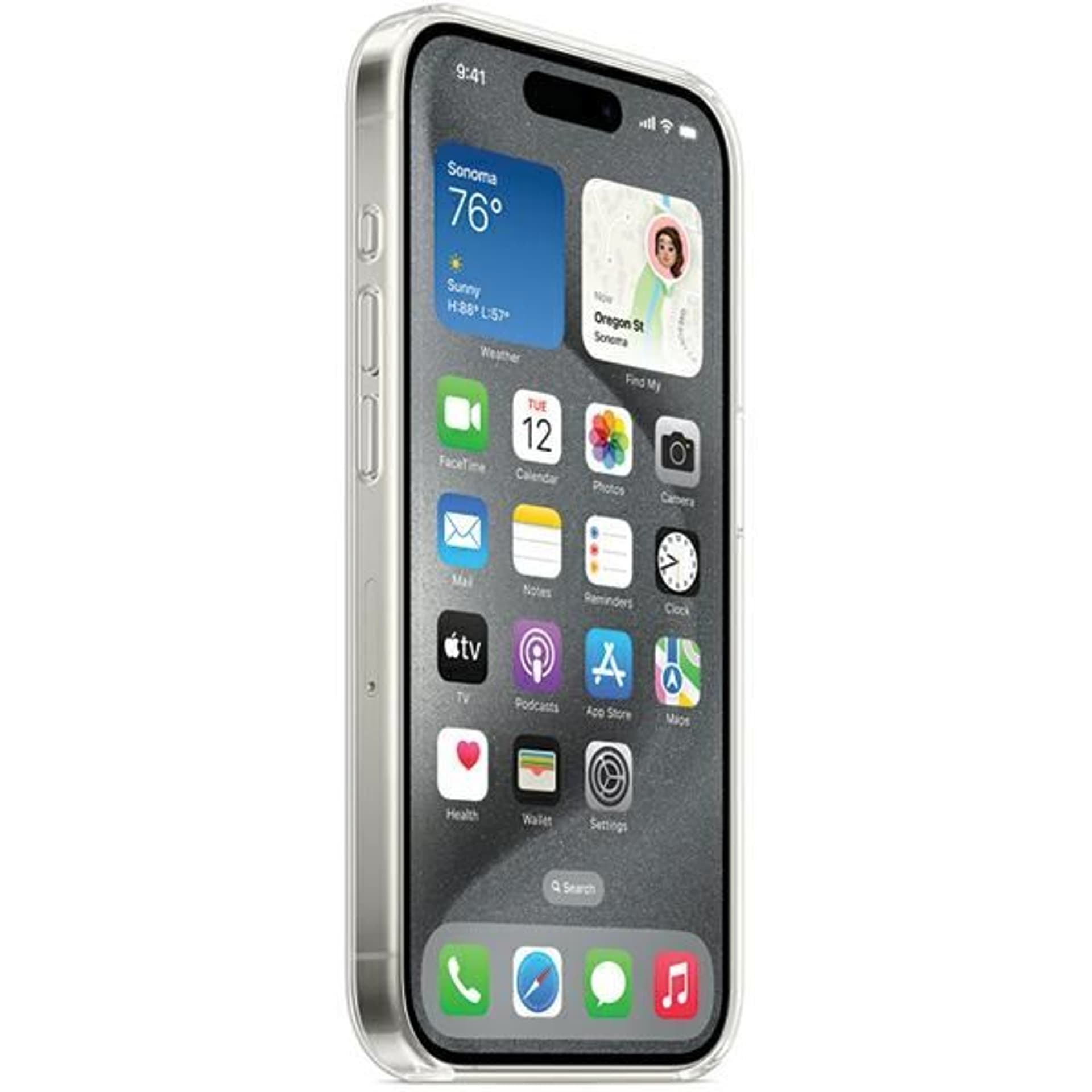 

Etui Apple MT223ZM/A iPhone 15 Pro 6.1" MagSafe transparent Clear Case