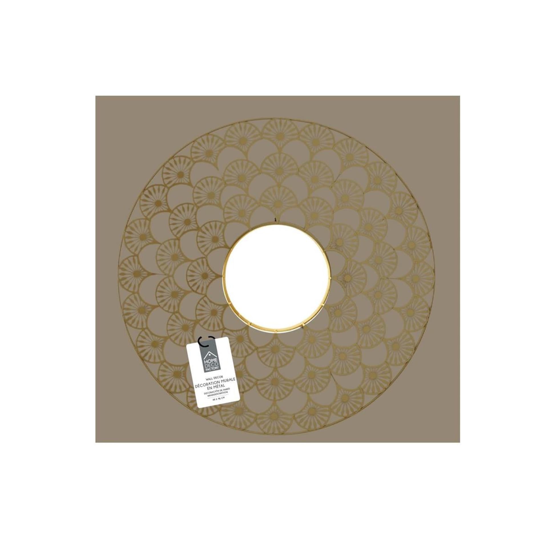 

Lustro Mandala 70cm złota