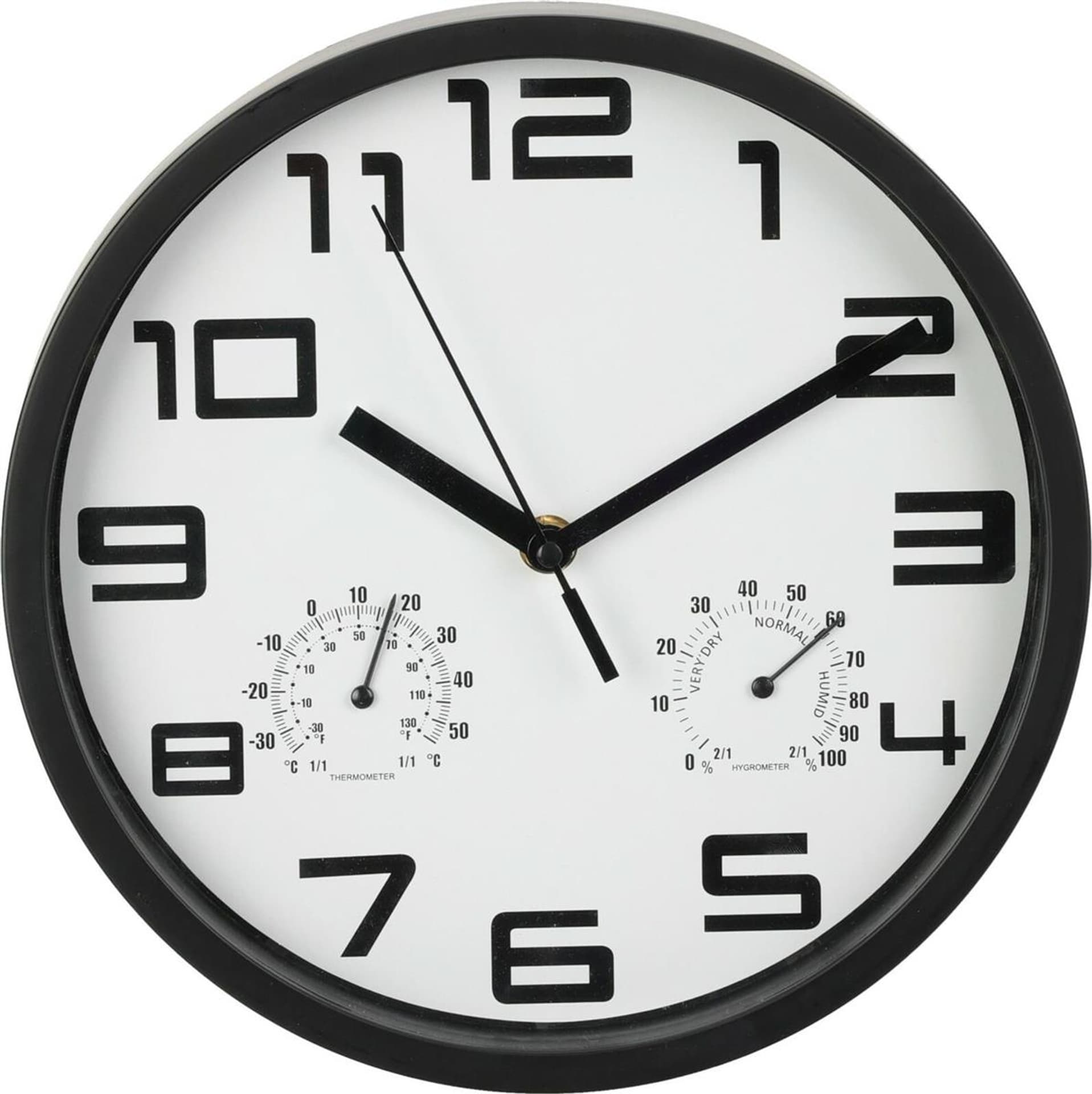 

Zegar Hampton 25cm biały