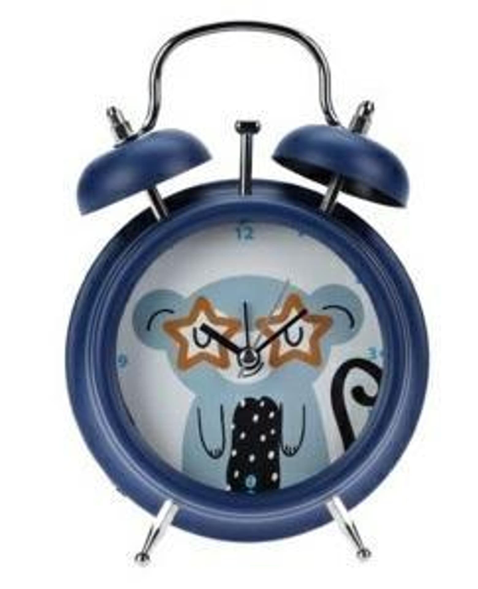 

Zegarek budzik Lemur granatowy