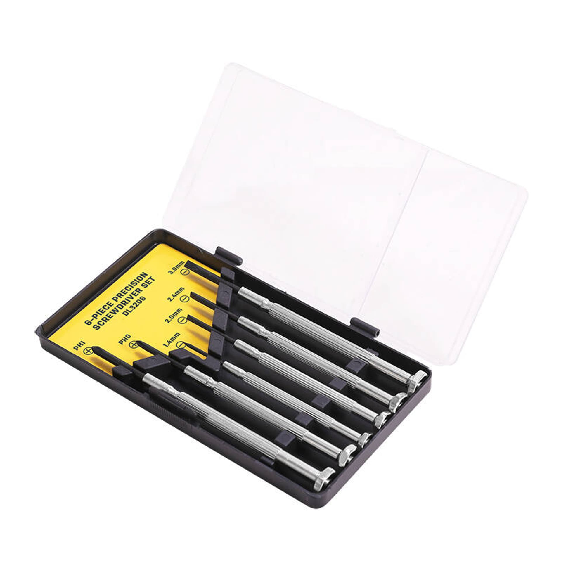

Zestaw wkrętaków precyzyjnych Deli Tools EDL3206, 6 sztuk