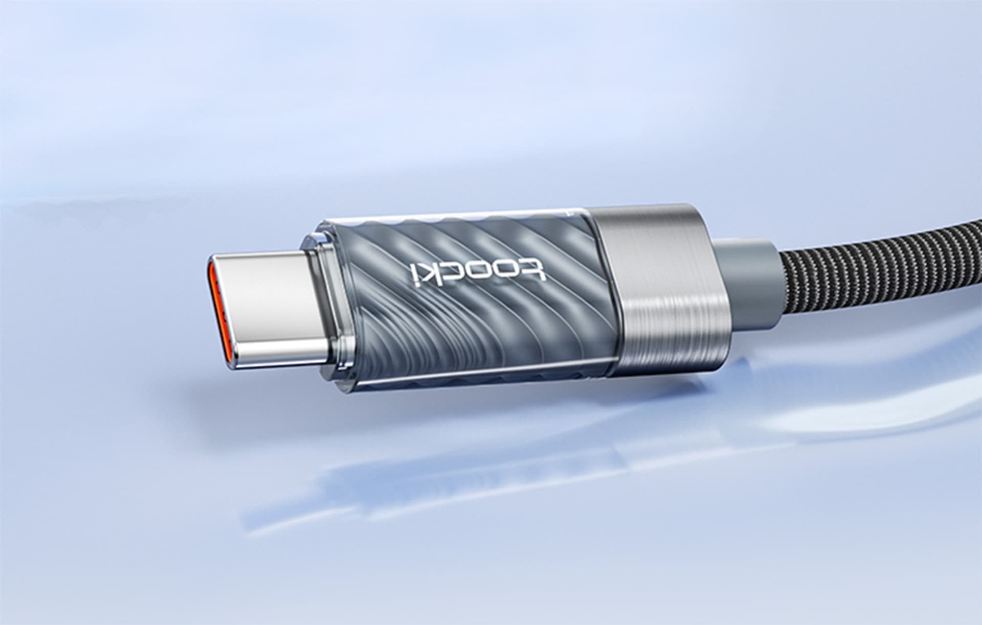

Kabel USB-C do Lightning Toocki, 1m, 20W (szary)