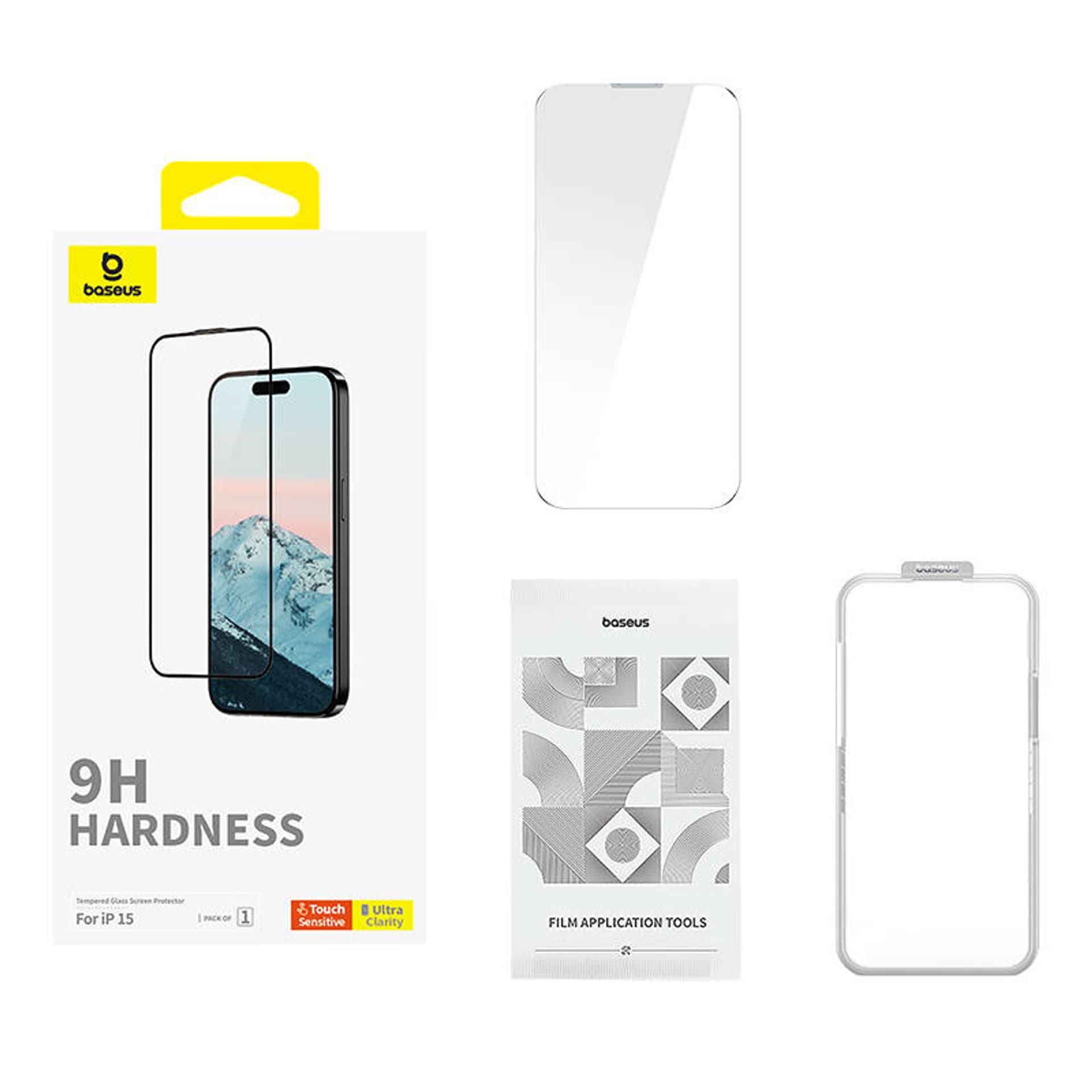

Szkło hartowane 0.3mm Baseus Diamond do iPhone 15