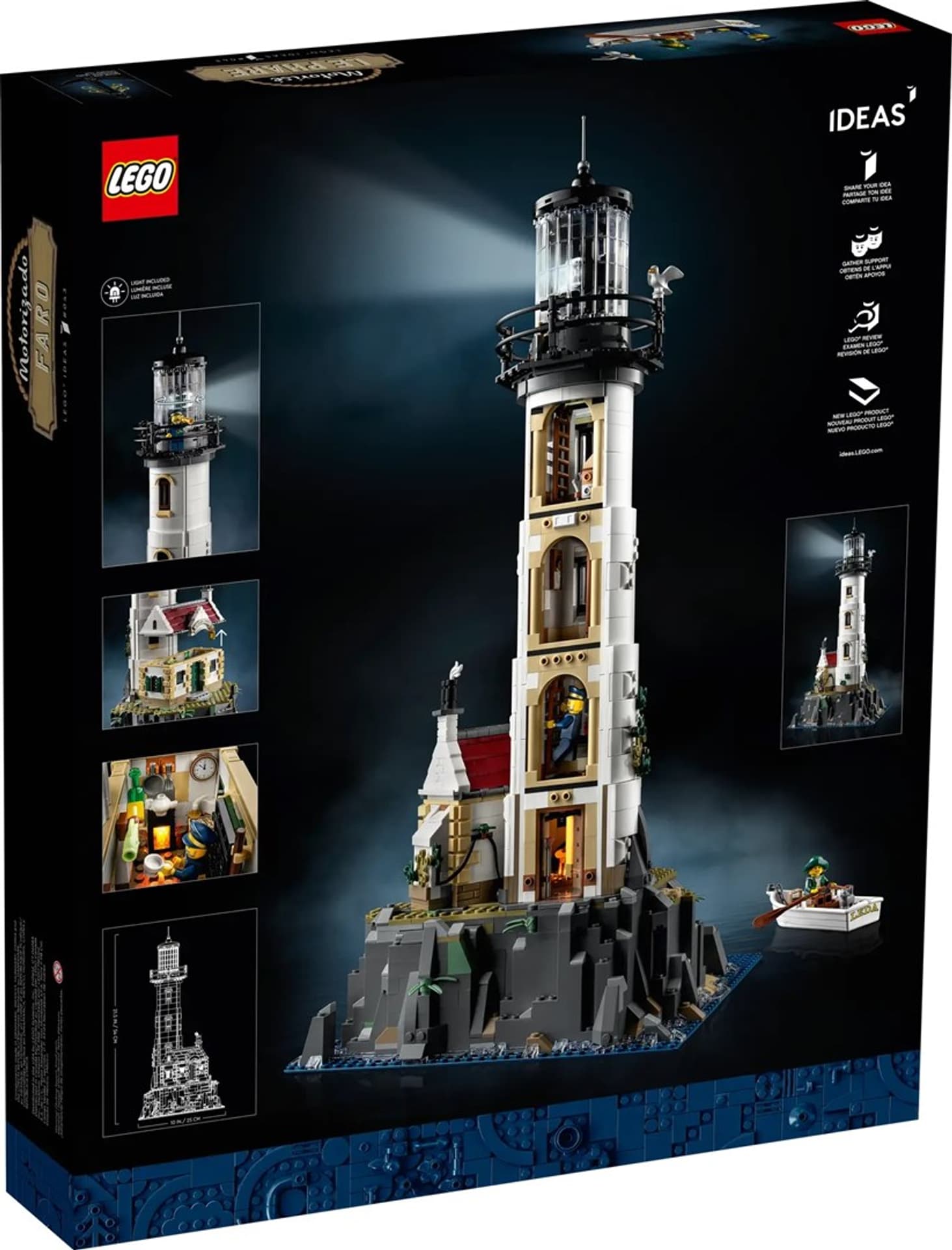 

LEGO Ideas 21335 Zmechanizowana latarnia