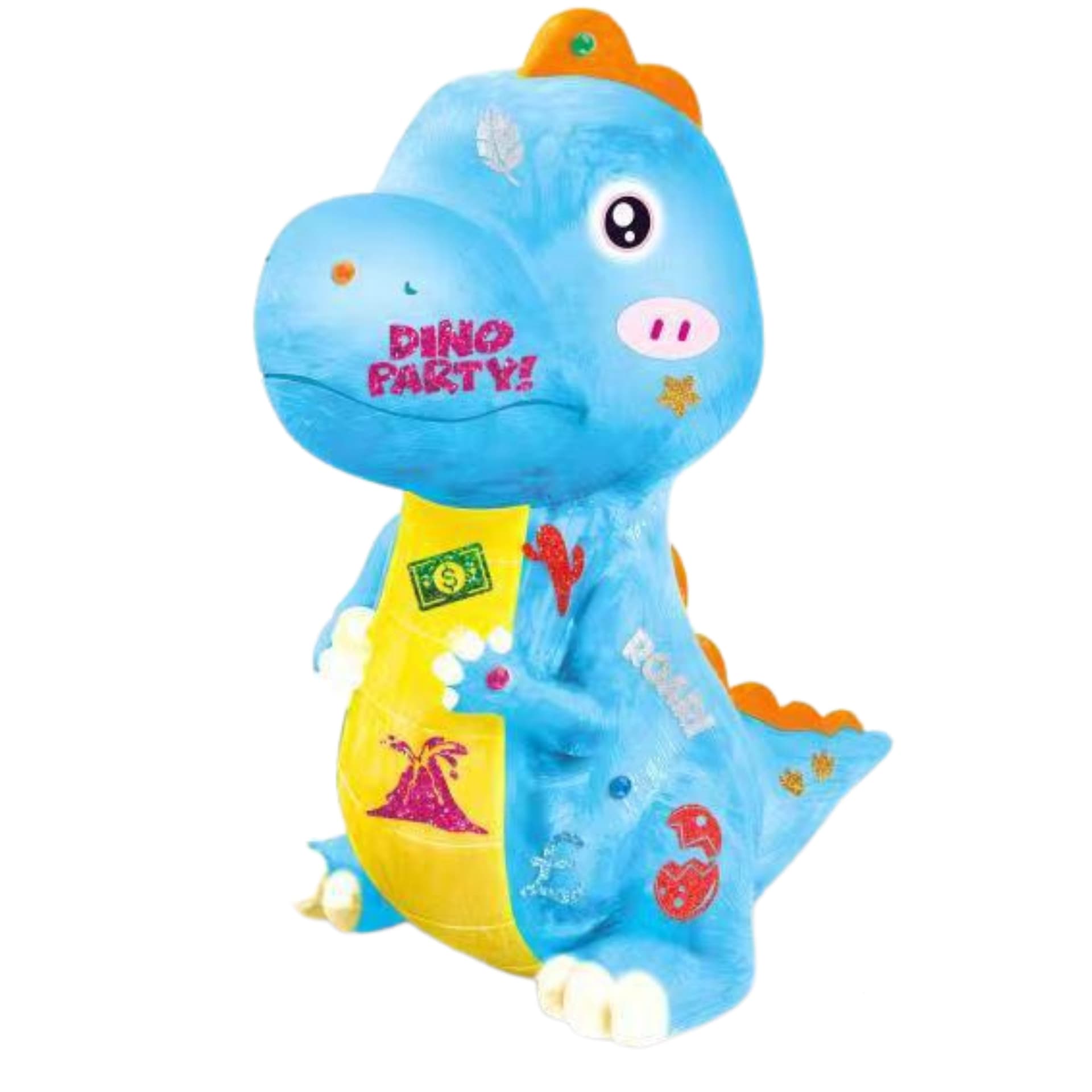 

SKARBONKA DLA DZIECI DINOZAUR DUŻY ZESTAW KREATYWNY FIGURKA FARBKI NAKLEJKI