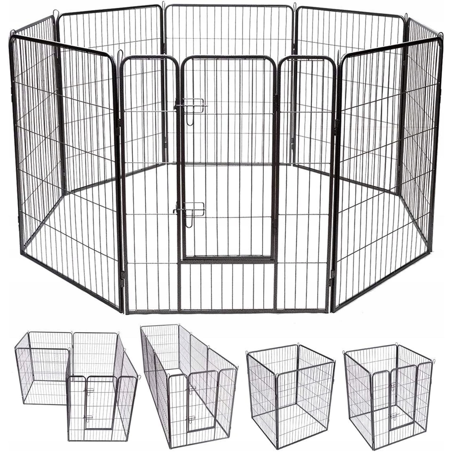 

Kojec metalowy hodowlany dla zwierząt CORSO 100 cm