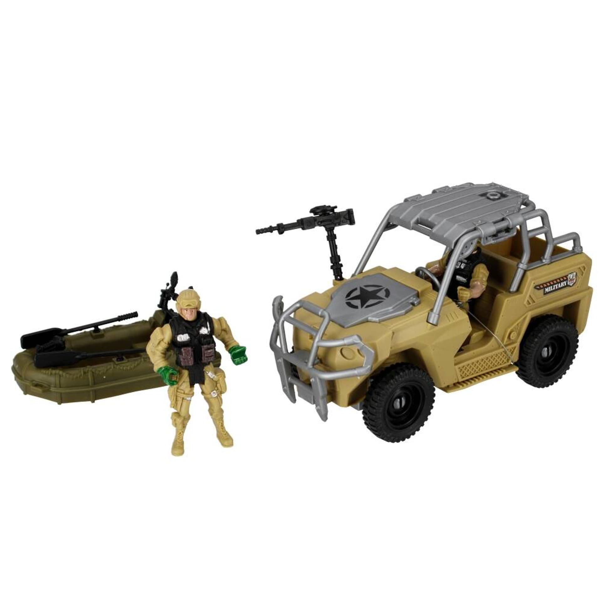 

Auto wojskowe z akcesoriami MEGA CREATIVE 481700