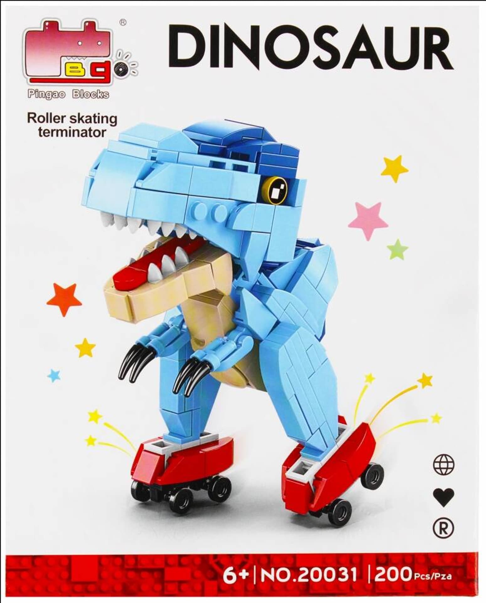 

Klocki konstrukcyjne Dino 200el. MEGA CREATIVE 526061