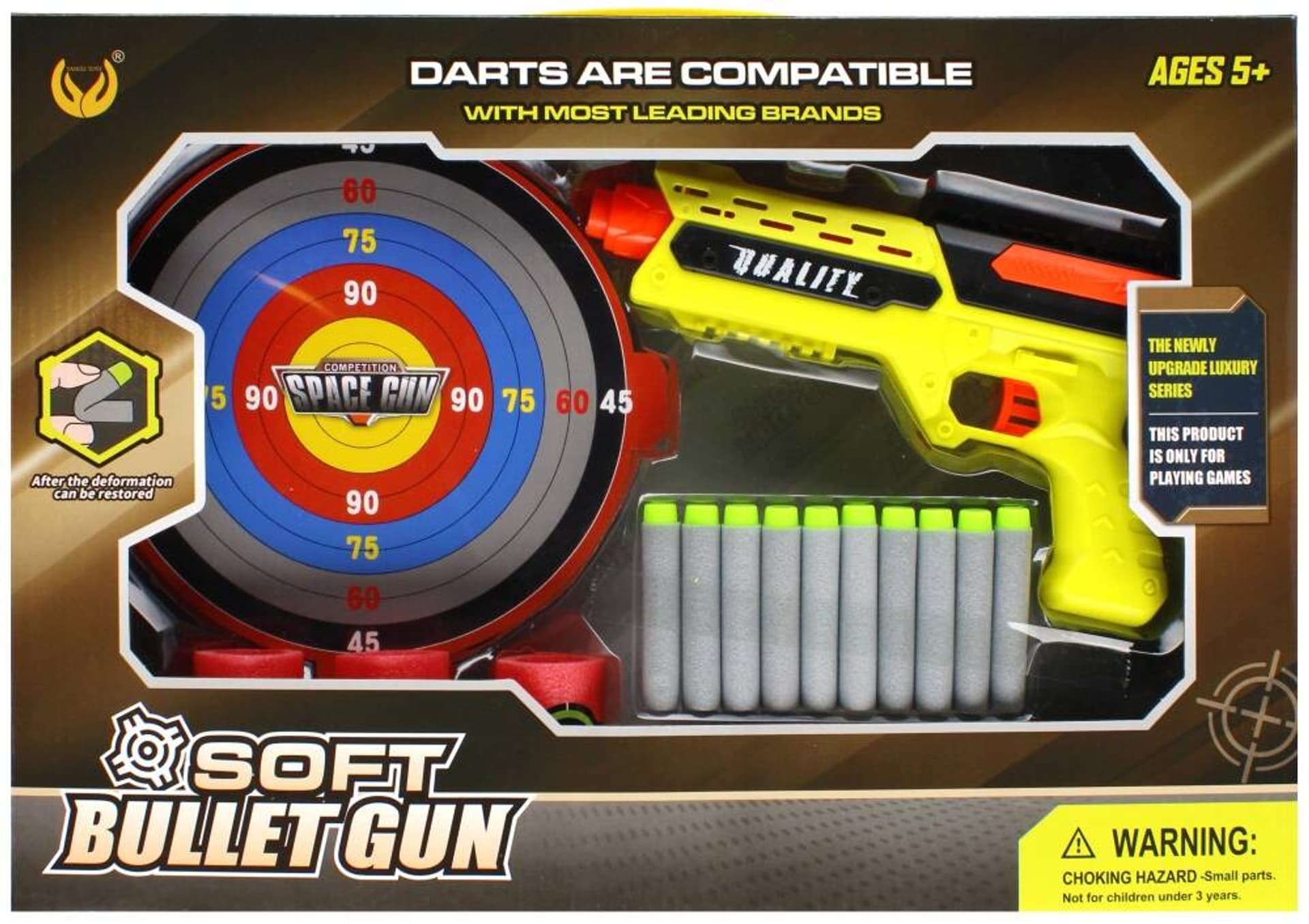 

Pistolet na strzałki z akcesoriami MEGA CREATIVE 524848