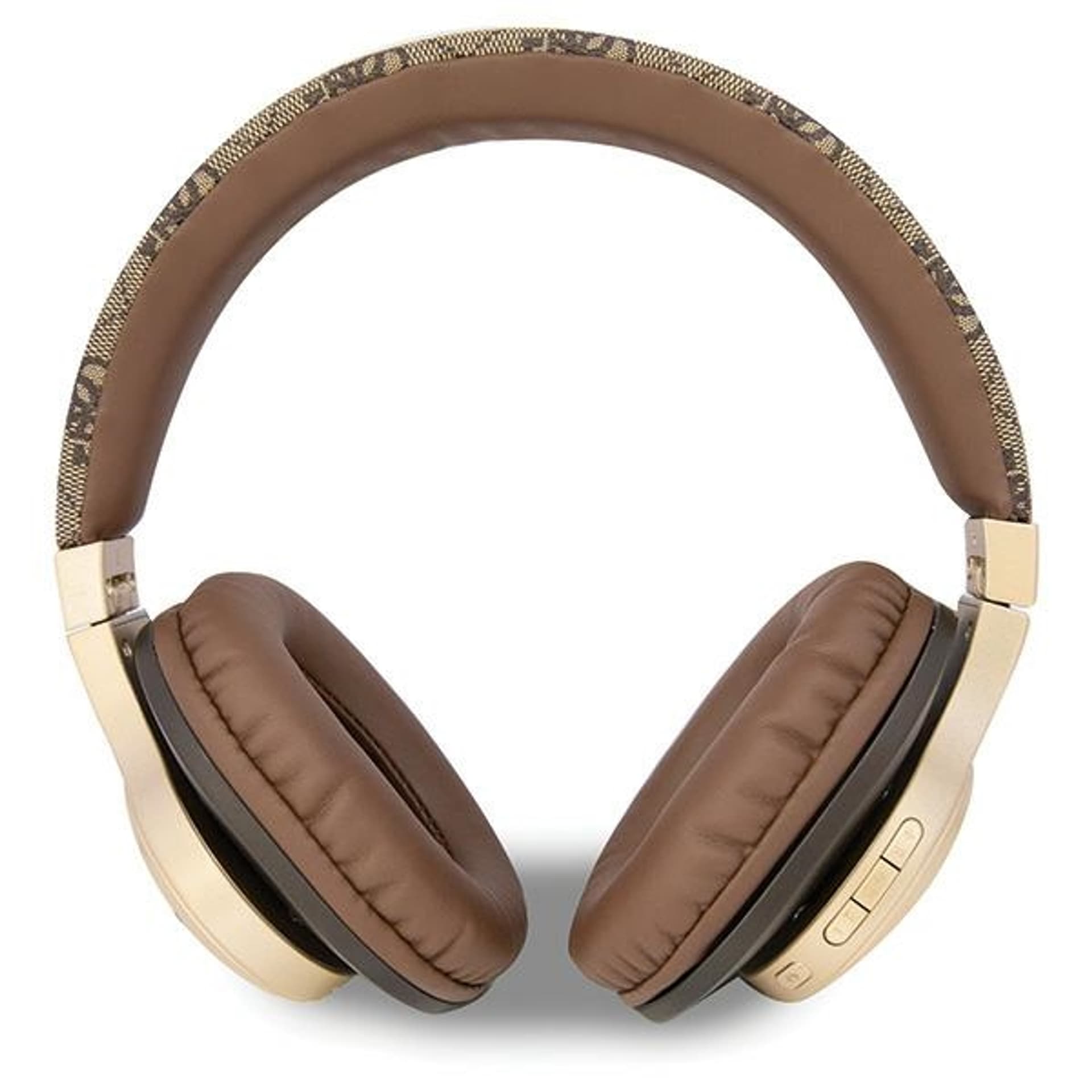 

Guess słuchawki nauszne Bluetooth GUBH604GEMW brązowy/brown 4G Script